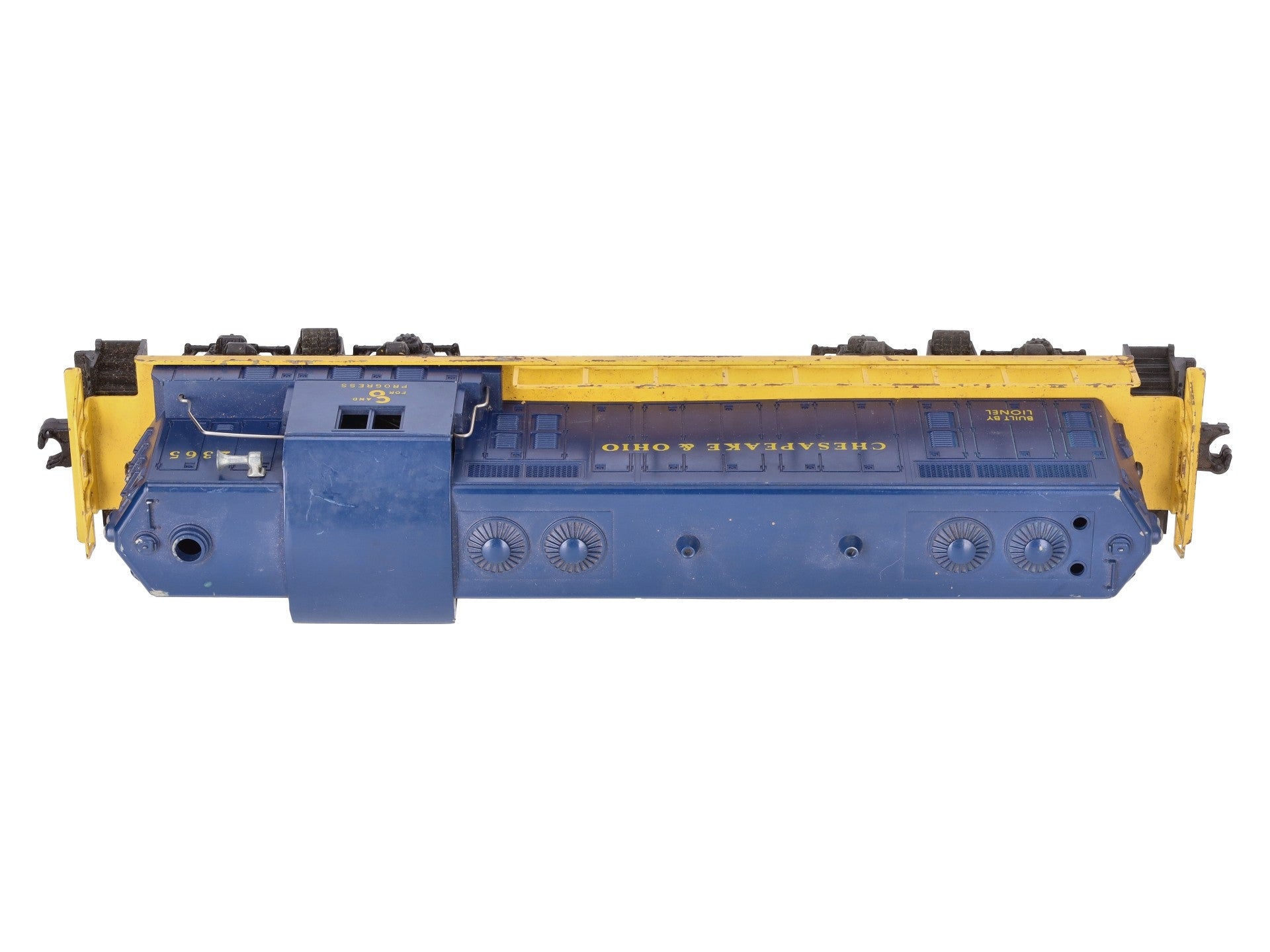 O*6様 DIESEL ディーゼル X09720 P5187 H6851 ボディ Lionel 2365 Vintage O Chesapeake & Ohio GP-7 Powered Diesel