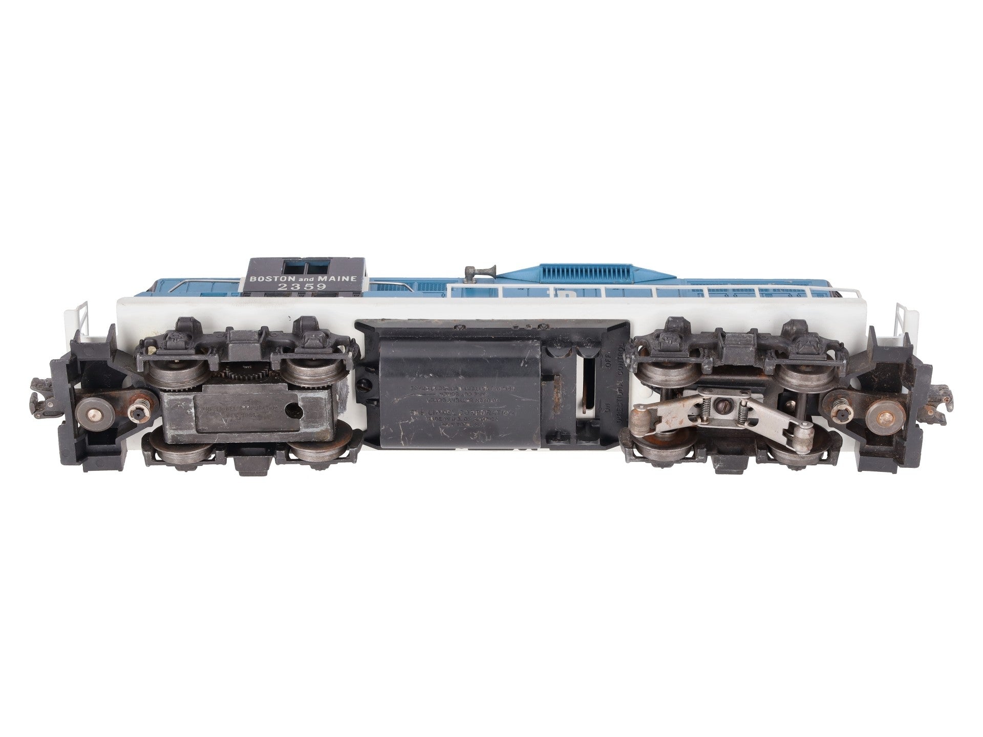 Lionel 2359 Vintage O Boston & Maine GP-9 Diesel Locomotive VG