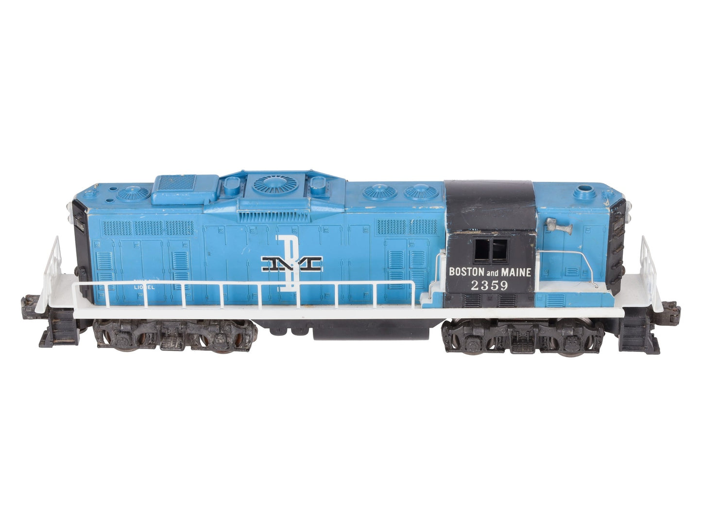 Lionel 2359 Vintage O Boston & Maine GP-9 Diesel Locomotive VG