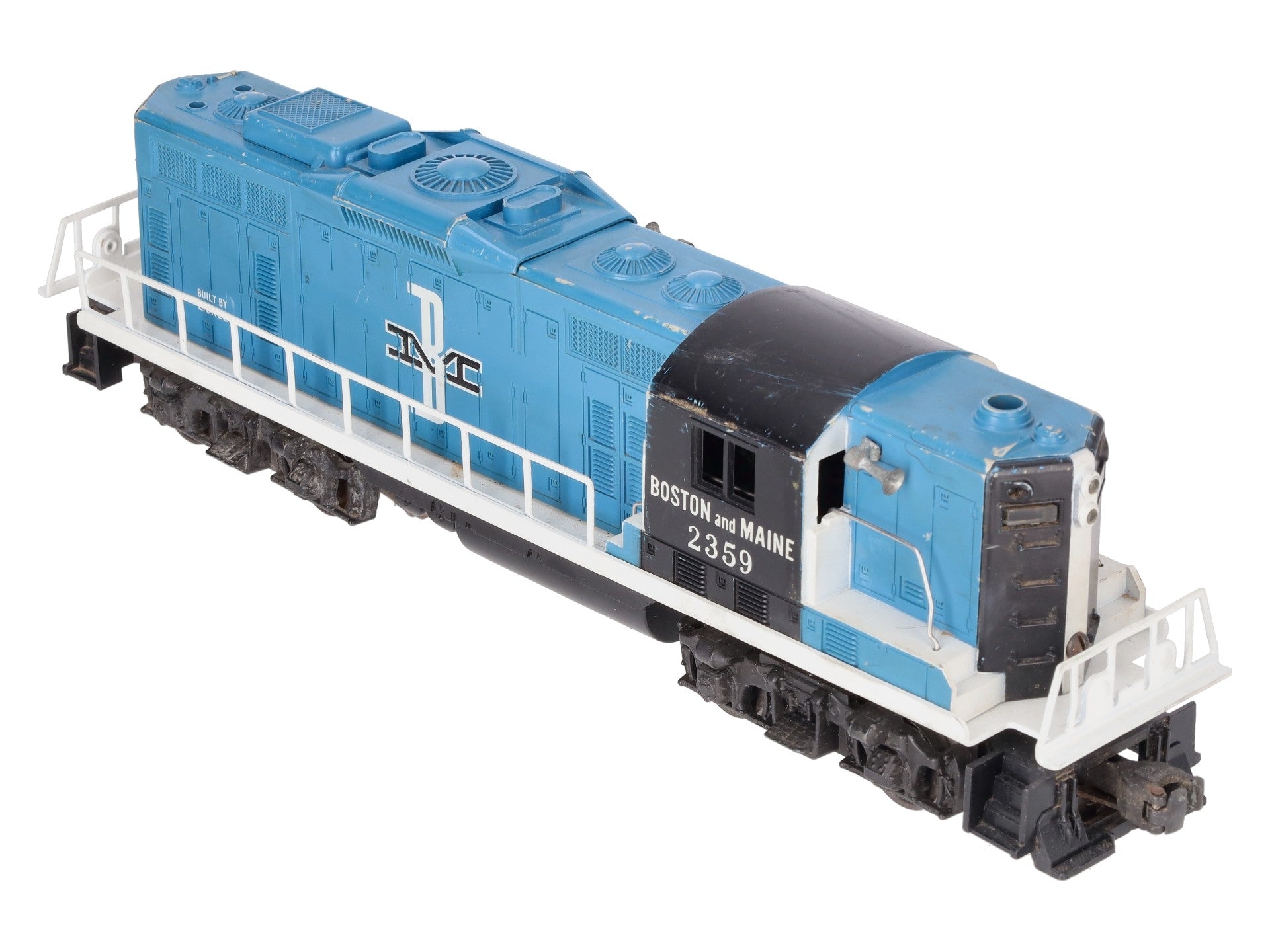 Lionel 2359 Vintage O Boston & Maine GP-9 Diesel Locomotive VG