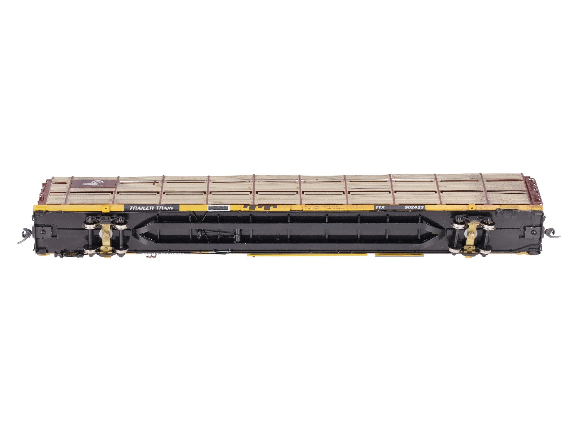 Overland OMI-1395 HO BRASS Custom Conrail Tri-Level Auto Rack/Box