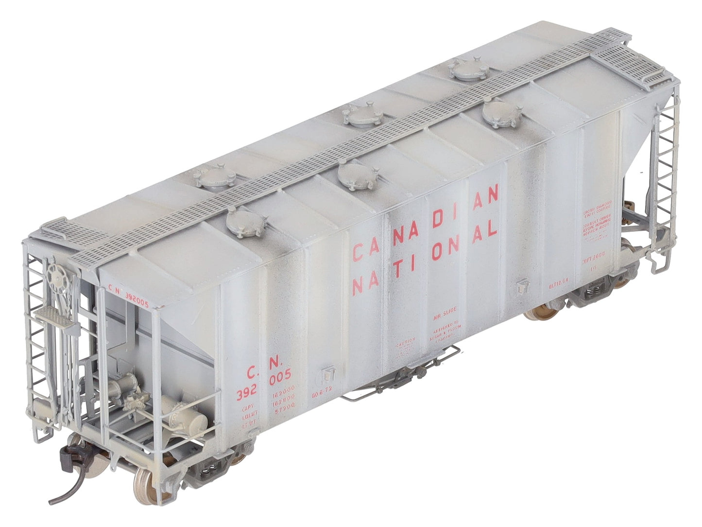 Overland OMI-3113 HO BRASS Custom Painted CN Airslide Covered Hopper/Box
