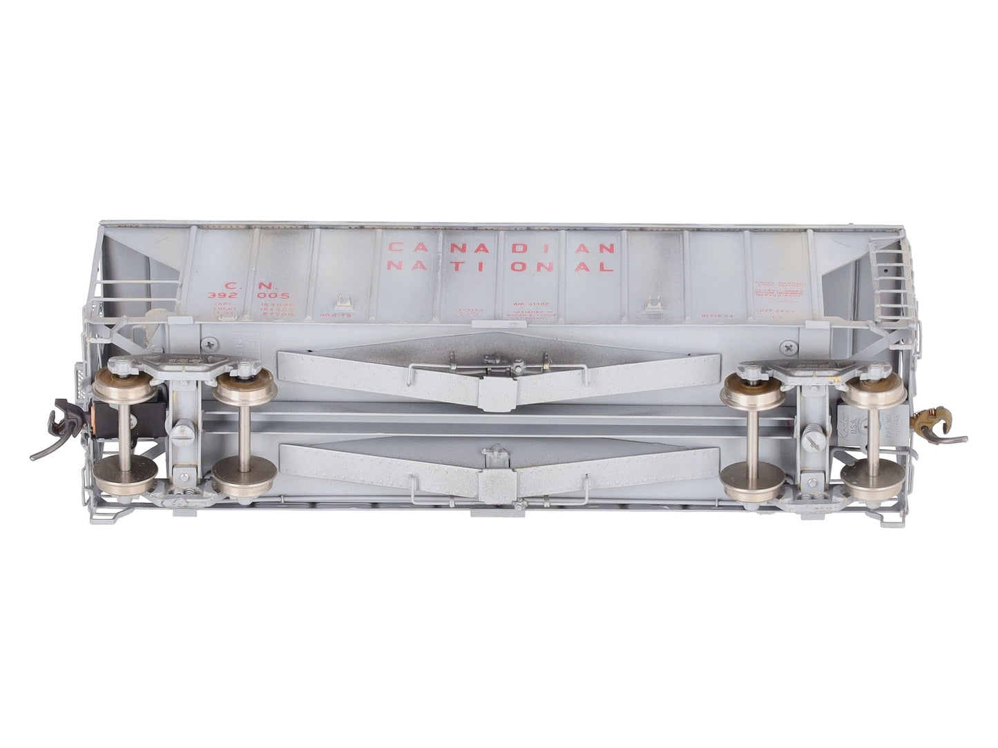 Overland OMI-3113 HO BRASS Custom Painted CN Airslide Covered Hopper/Box