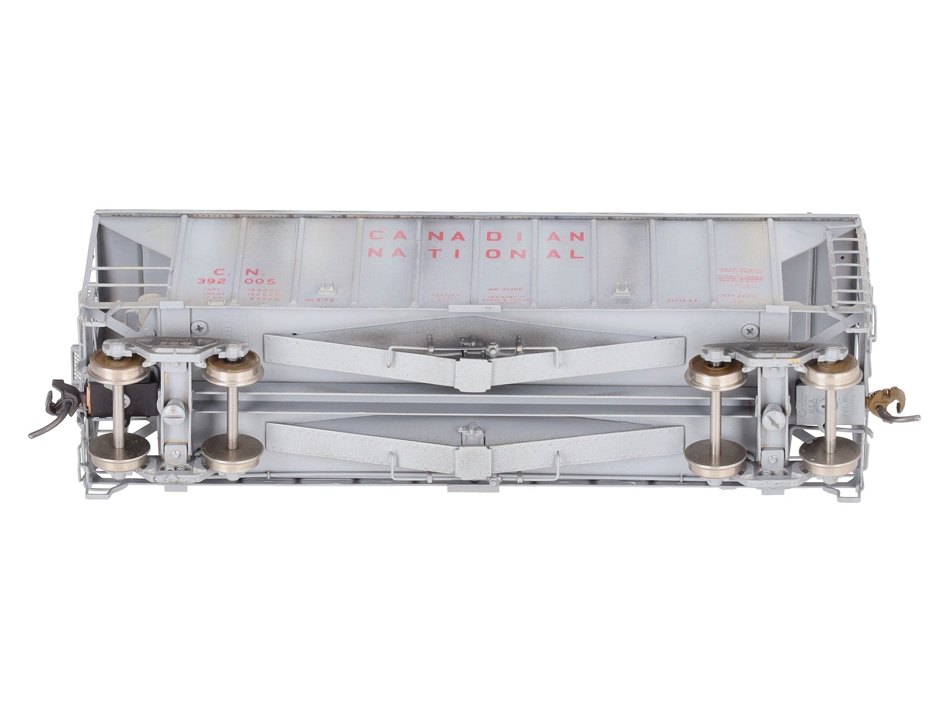 Overland OMI-3113 HO BRASS Custom Painted CN Airslide Covered Hopper/Box