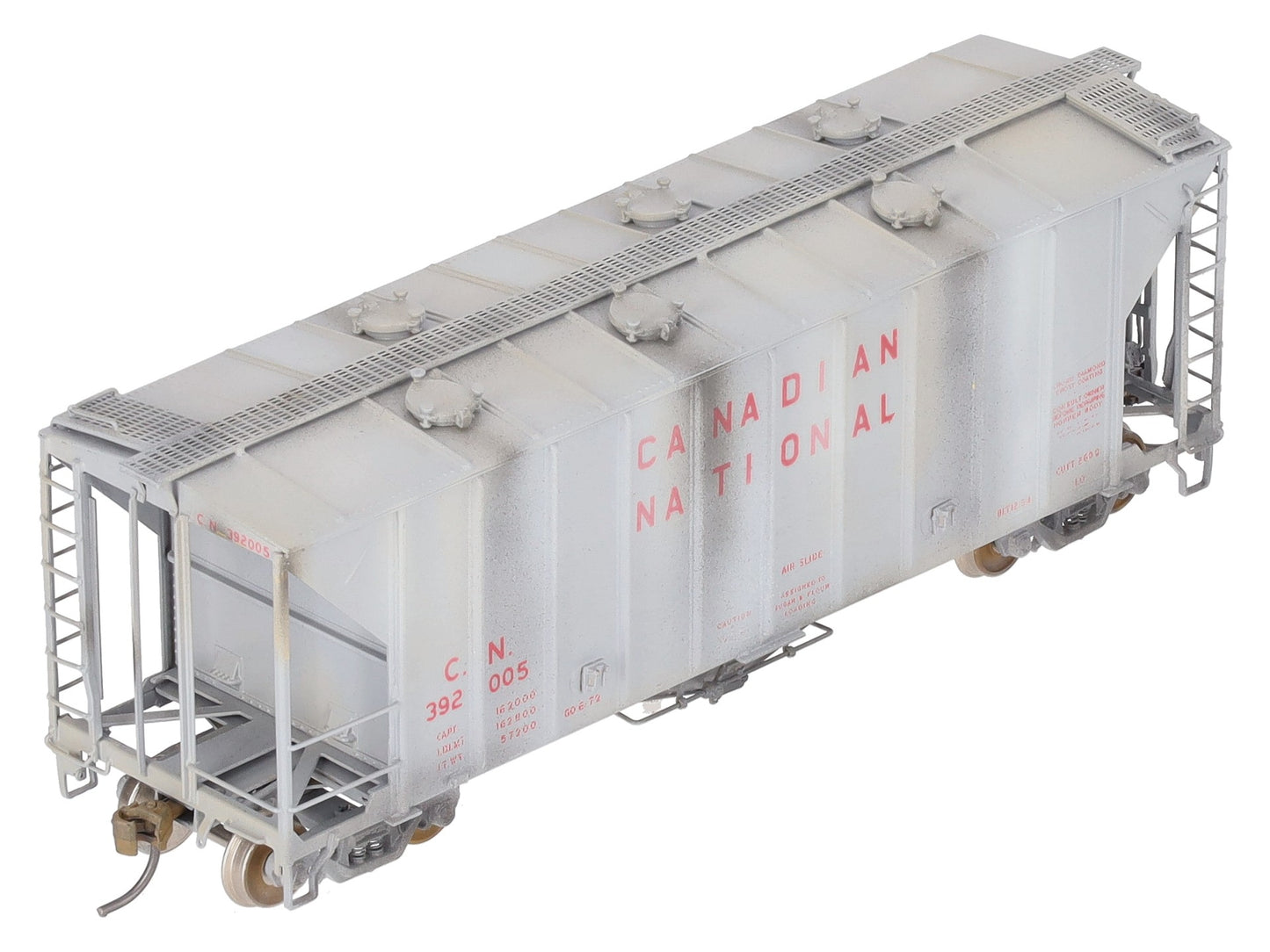 Overland OMI-3113 HO BRASS Custom Painted CN Airslide Covered Hopper/Box