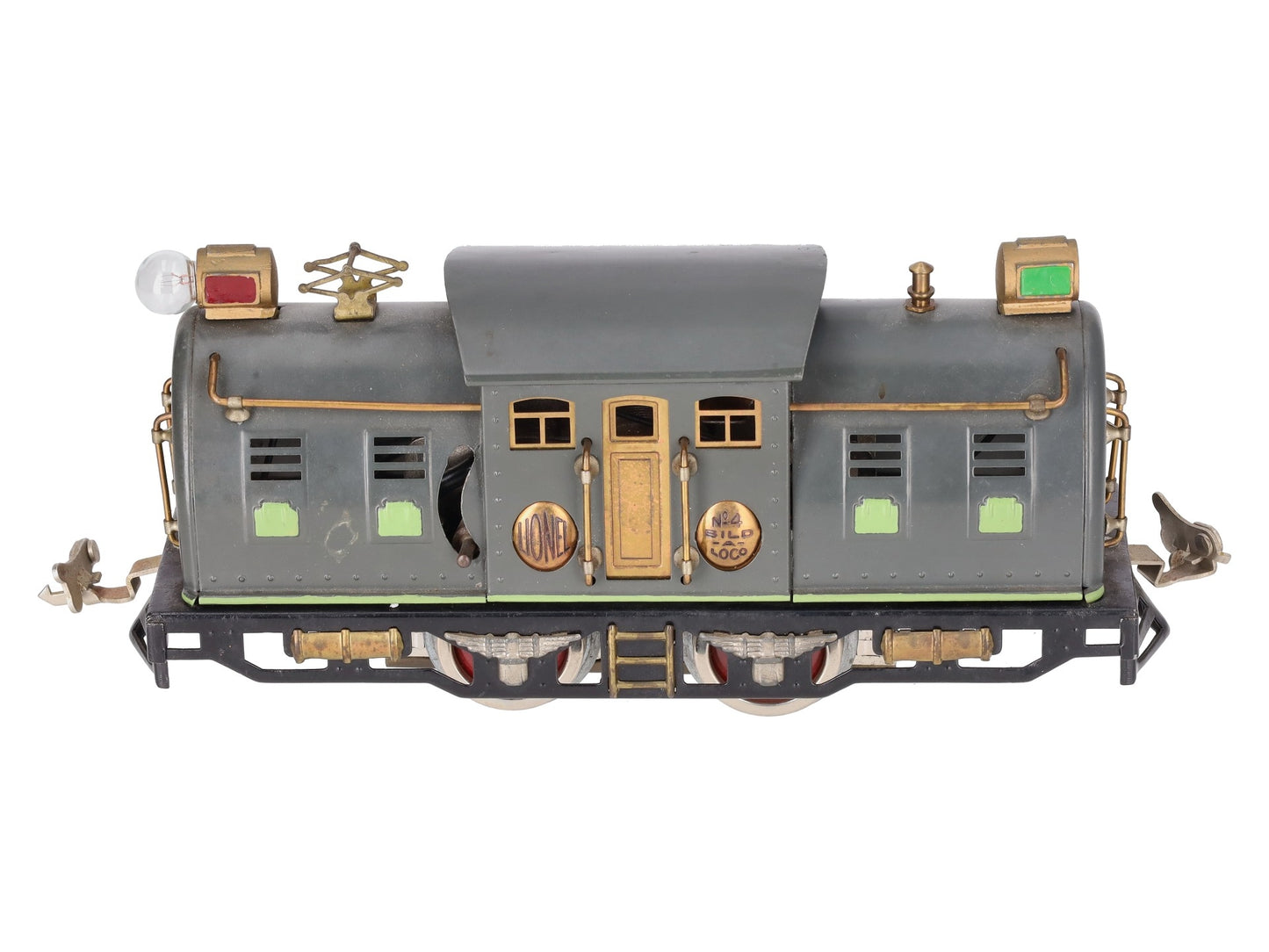 Lionel 4 Vintage O Prewar 0-4-0 Bild-A-Loco  Electric Locomotive -Repainted