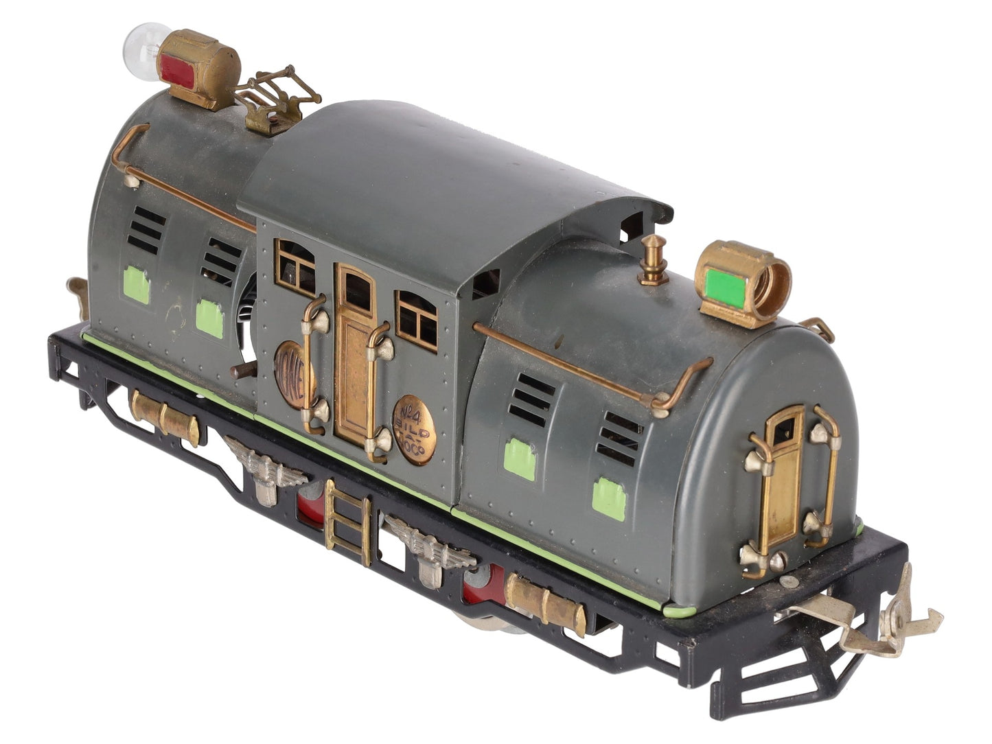 Lionel 4 Vintage O Prewar 0-4-0 Bild-A-Loco  Electric Locomotive -Repainted