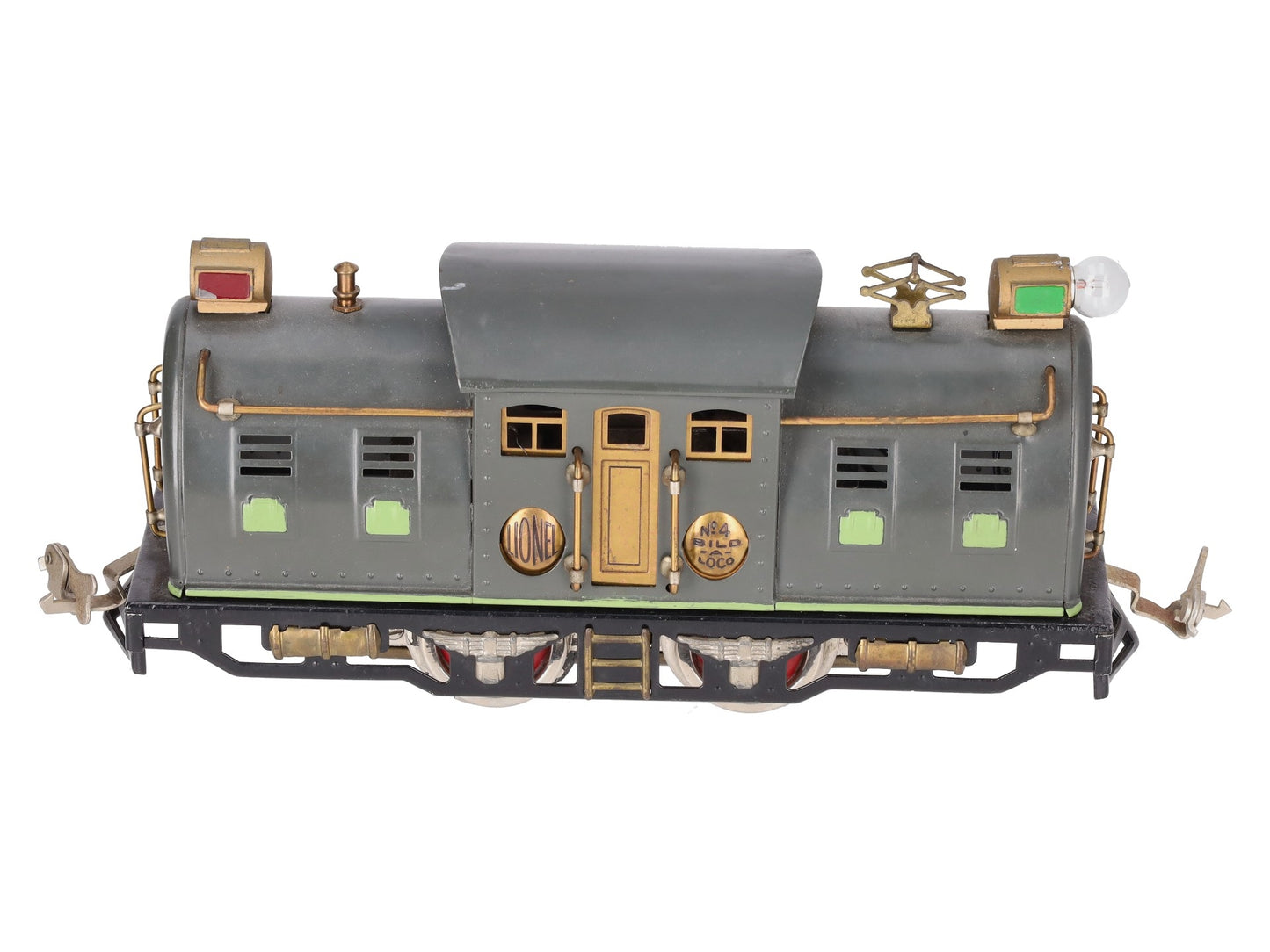 Lionel 4 Vintage O Prewar 0-4-0 Bild-A-Loco  Electric Locomotive -Repainted