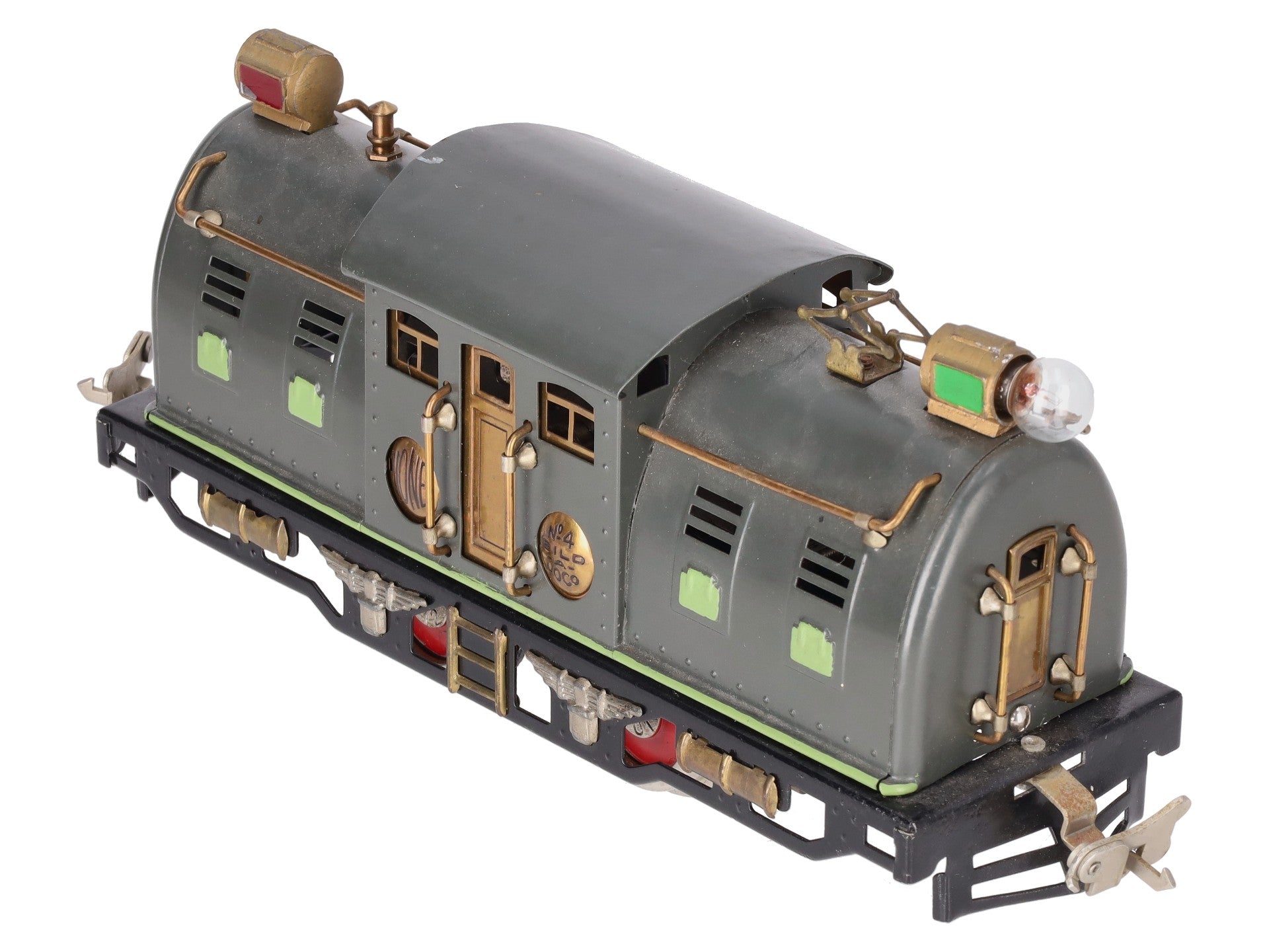 Lionel 4 Vintage O Prewar 0-4-0 Bild-A-Loco  Electric Locomotive -Repainted