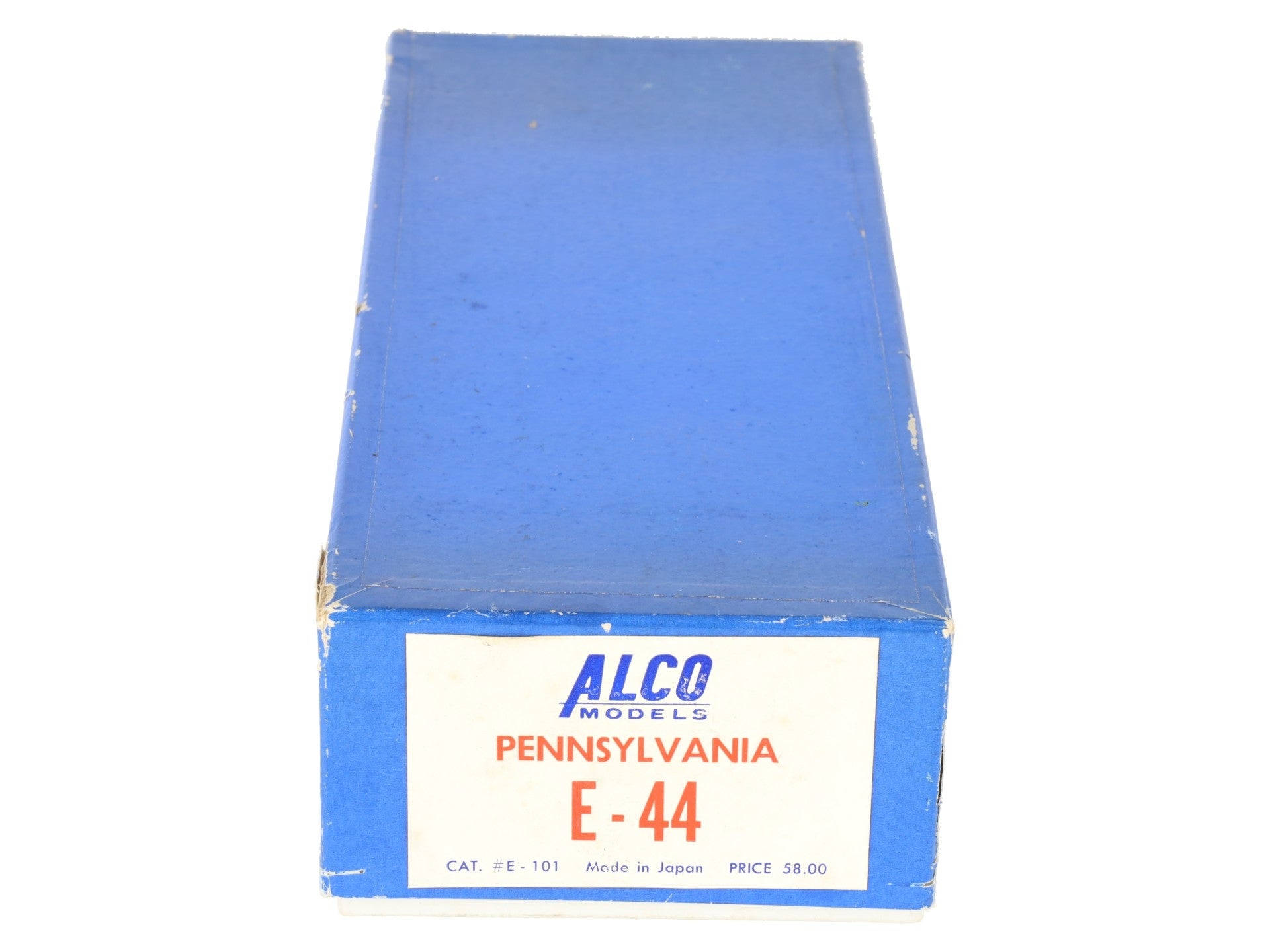 Alco Models E-101 HO Brass PRR E-44 Rectifier Electric Locomotive - Unpainted EX/Box