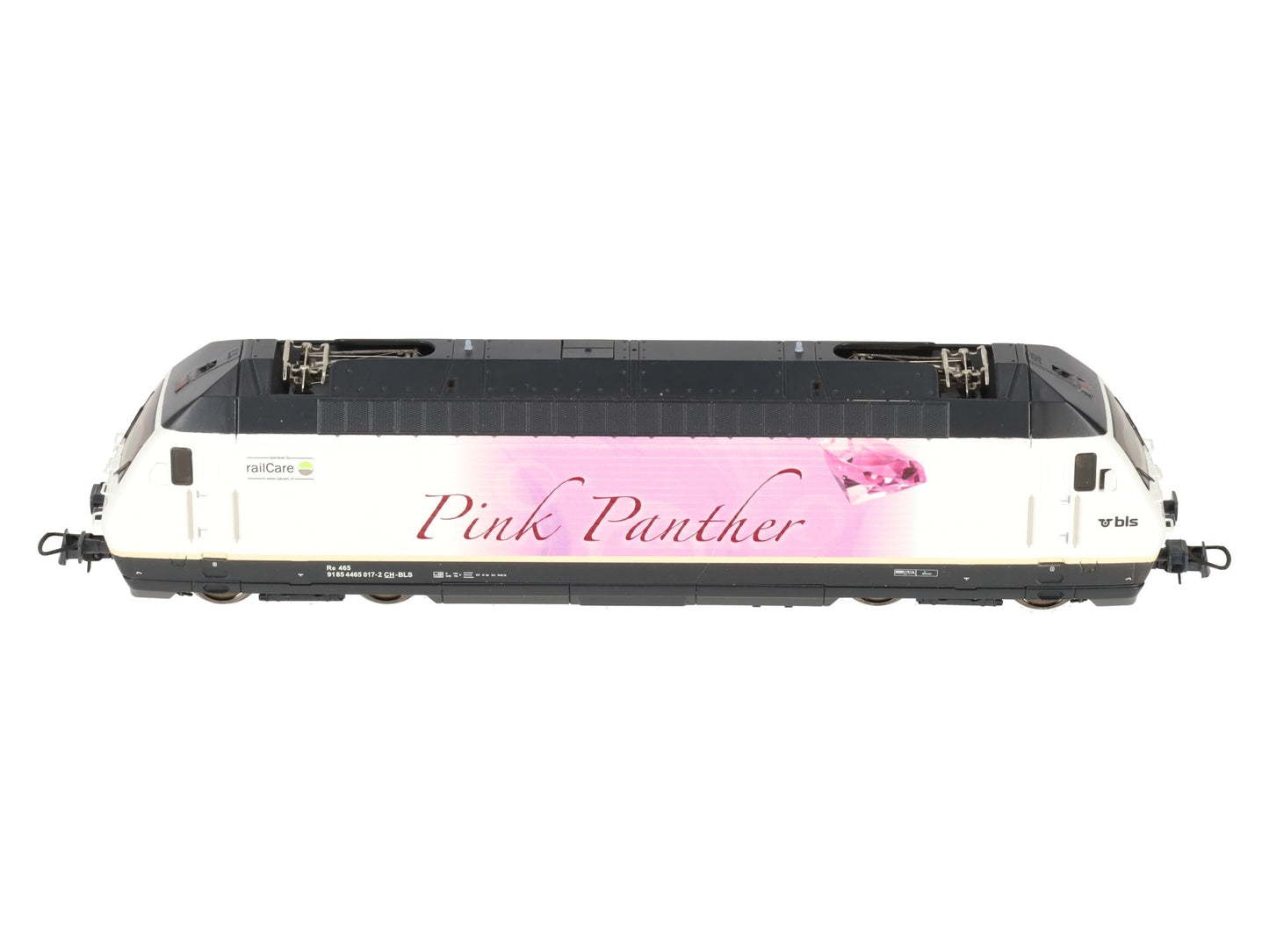 Roco 79275 HO Bern-Lötschberg-Simplon Electric Locomotive 465 017 "Pink Panther" EX/Box