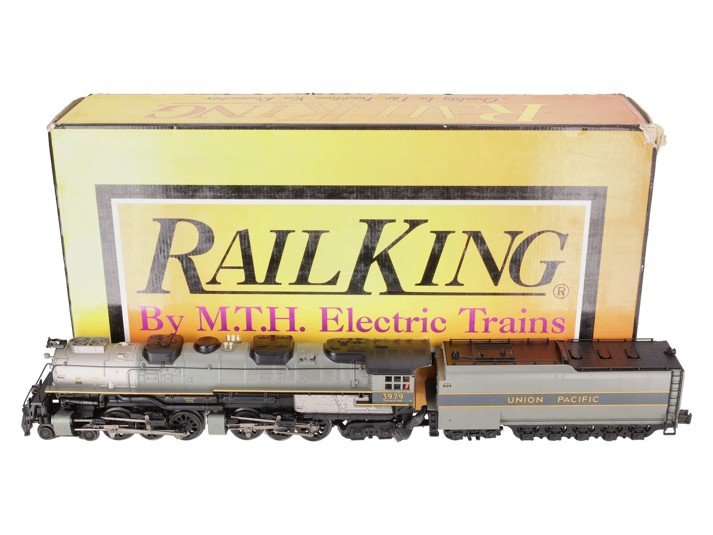 MTH 30-1542-1 O UP 4-6-6-4 Imperial Challenger Steam Engine #3979 - Modified EX/Box