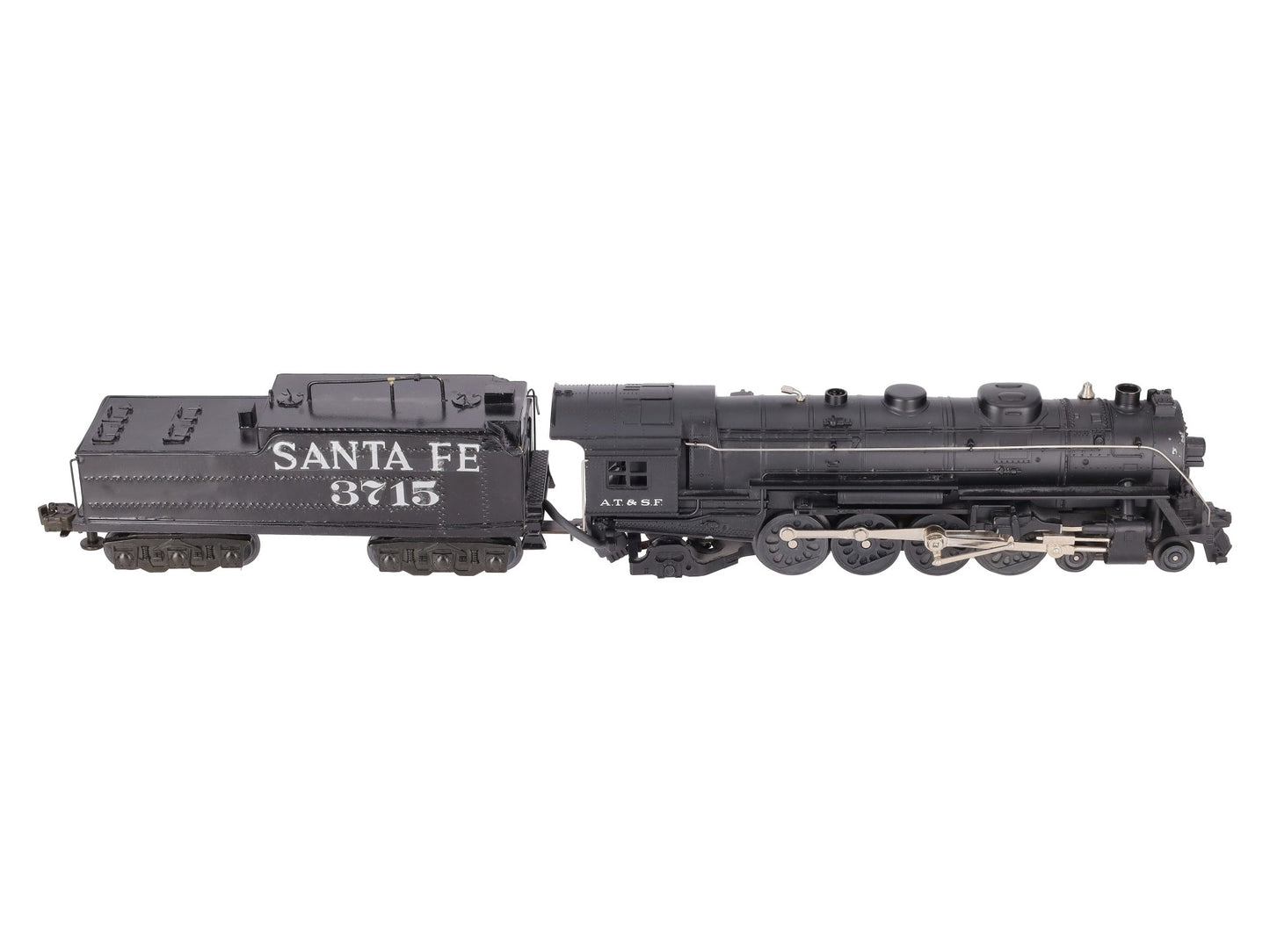 MTH 30-1265-1 SF 4-8-2 Northern Steam Locomotive w/ Tender #3715 - Custom