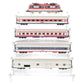 Marklin 2859 HO DB Demonstration Electric Train Set EX/Box