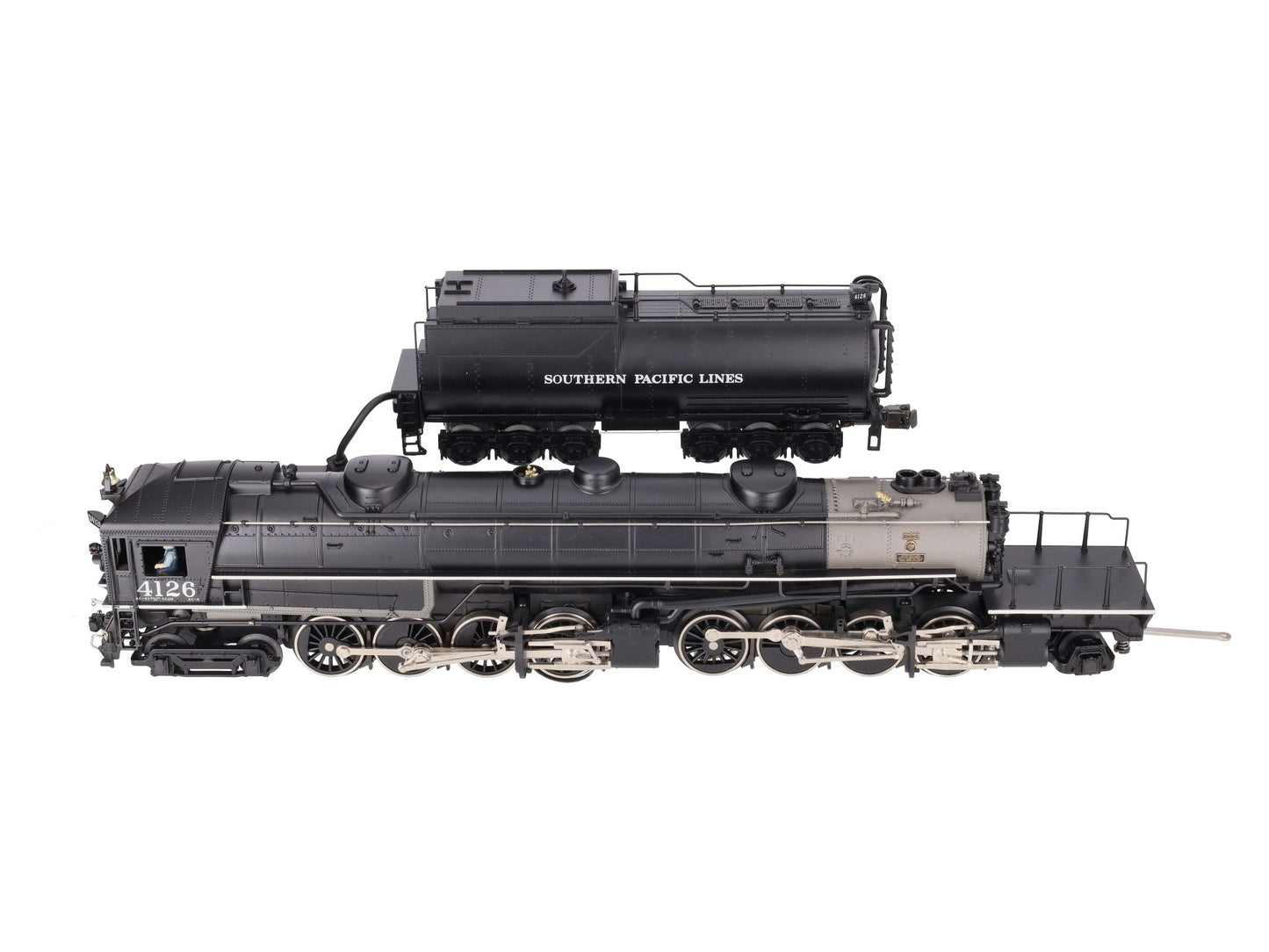 MTH 20-3125-1 O Gauge SP AC-6 Cab-Forward Steam Locomotive & Tender w/PS1 EX/Box
