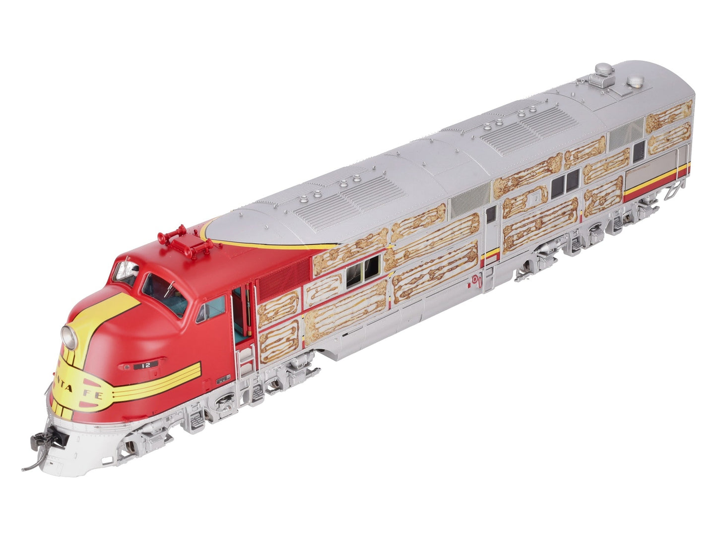 Sunset Models O Scale Santa Fe E5/E6 A Unit Diesel Locomotive #12 (2-Rail) VG/Box