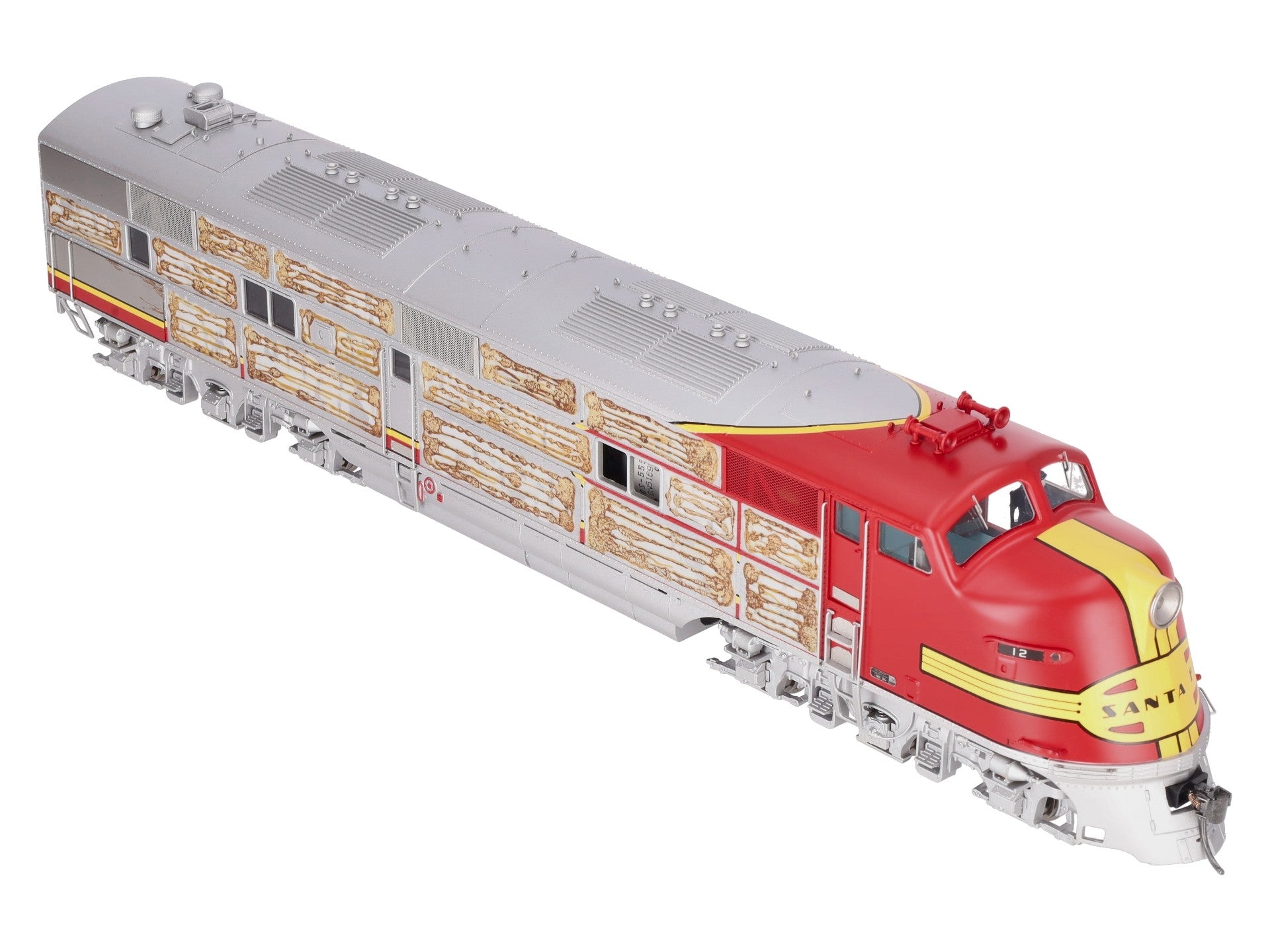 Sunset Models O Scale Santa Fe E5/E6 A Unit Diesel Locomotive #12 (2-Rail) VG/Box