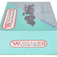 Williams 6200 O Pennsylvania 0-6-0 Steam Locomotive & Tender #6380 (2-Rail) LN/Box