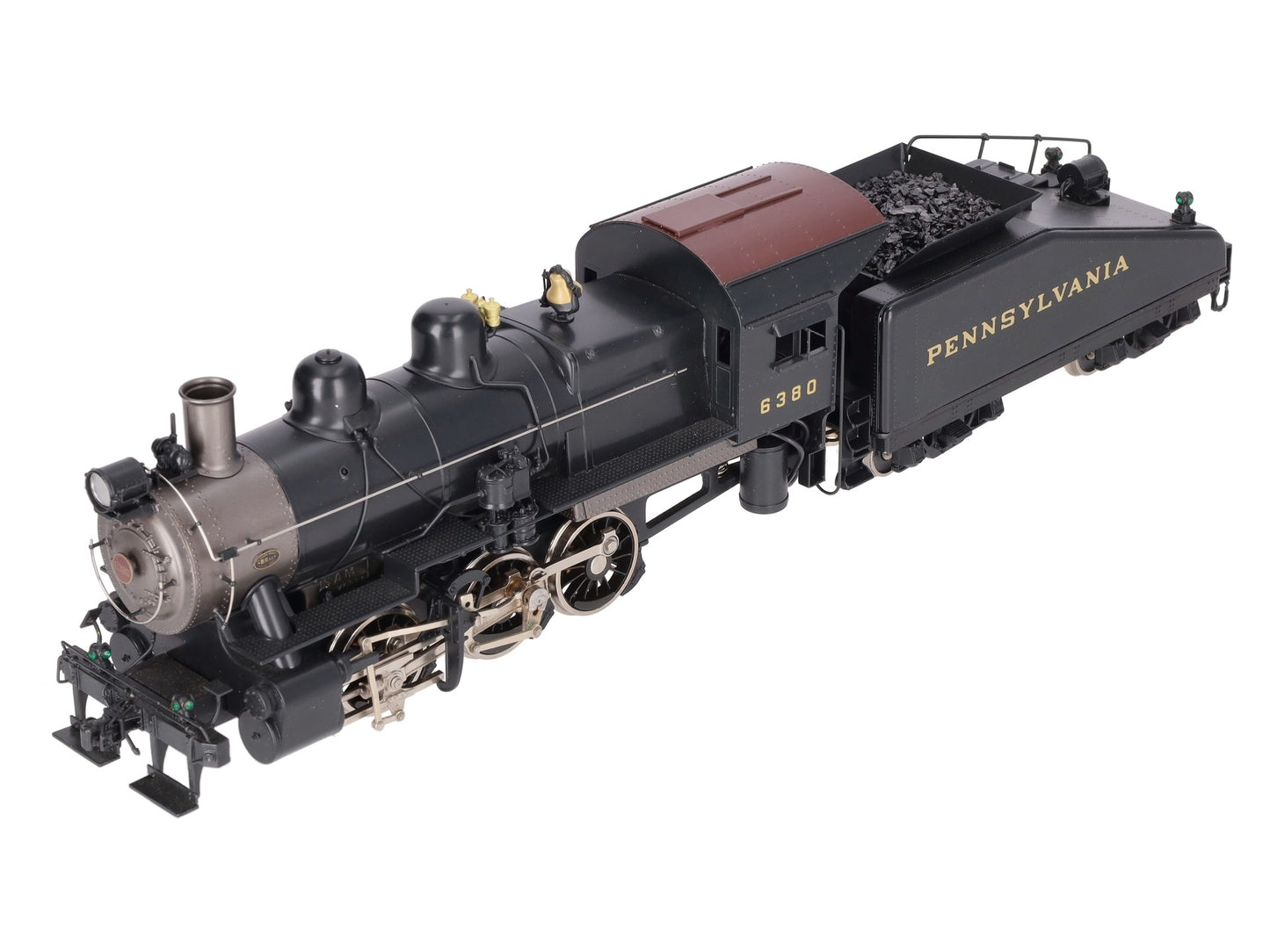Williams 6200 O Pennsylvania 0-6-0 Steam Locomotive & Tender #6380 (2-Rail) LN/Box