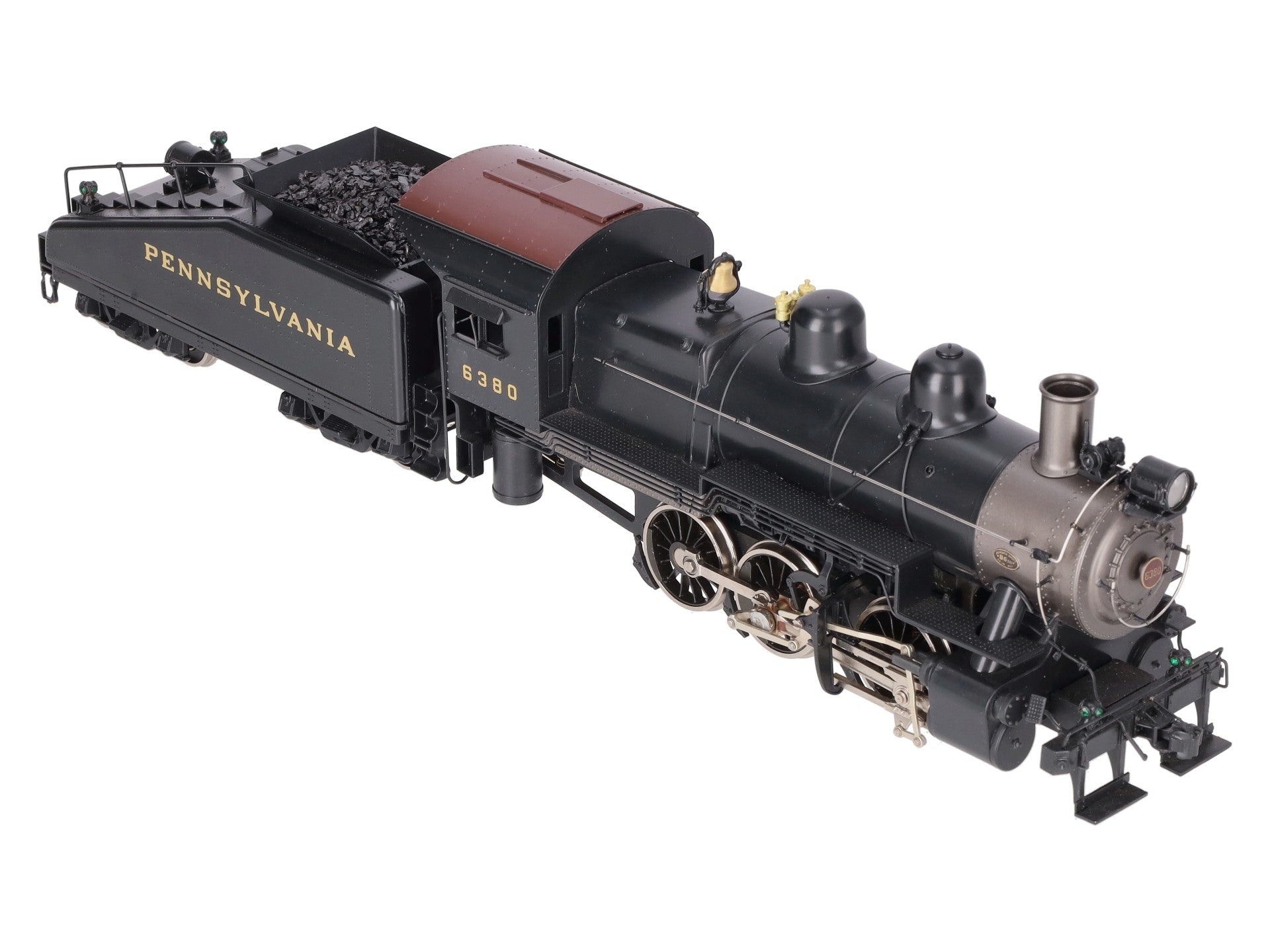 Williams 6200 O Pennsylvania 0-6-0 Steam Locomotive & Tender #6380 (2-Rail) LN/Box