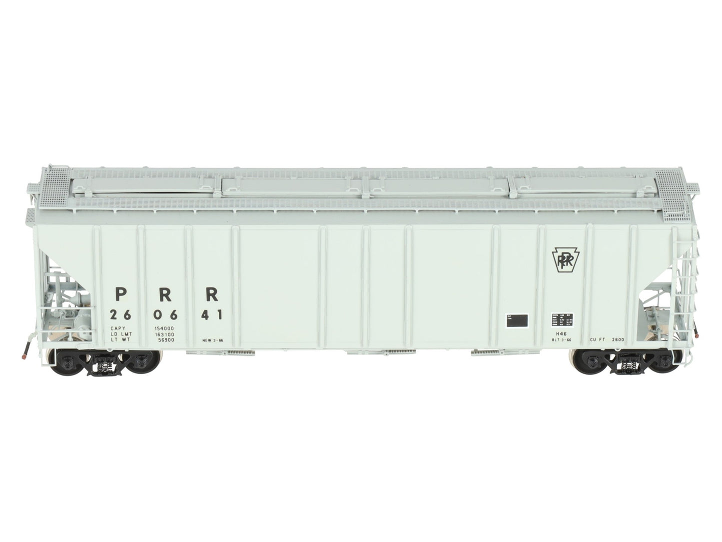 Overland 3275 HO BRASS Custom PRR PS2-CD Covered Hopper #260641 EX/Box