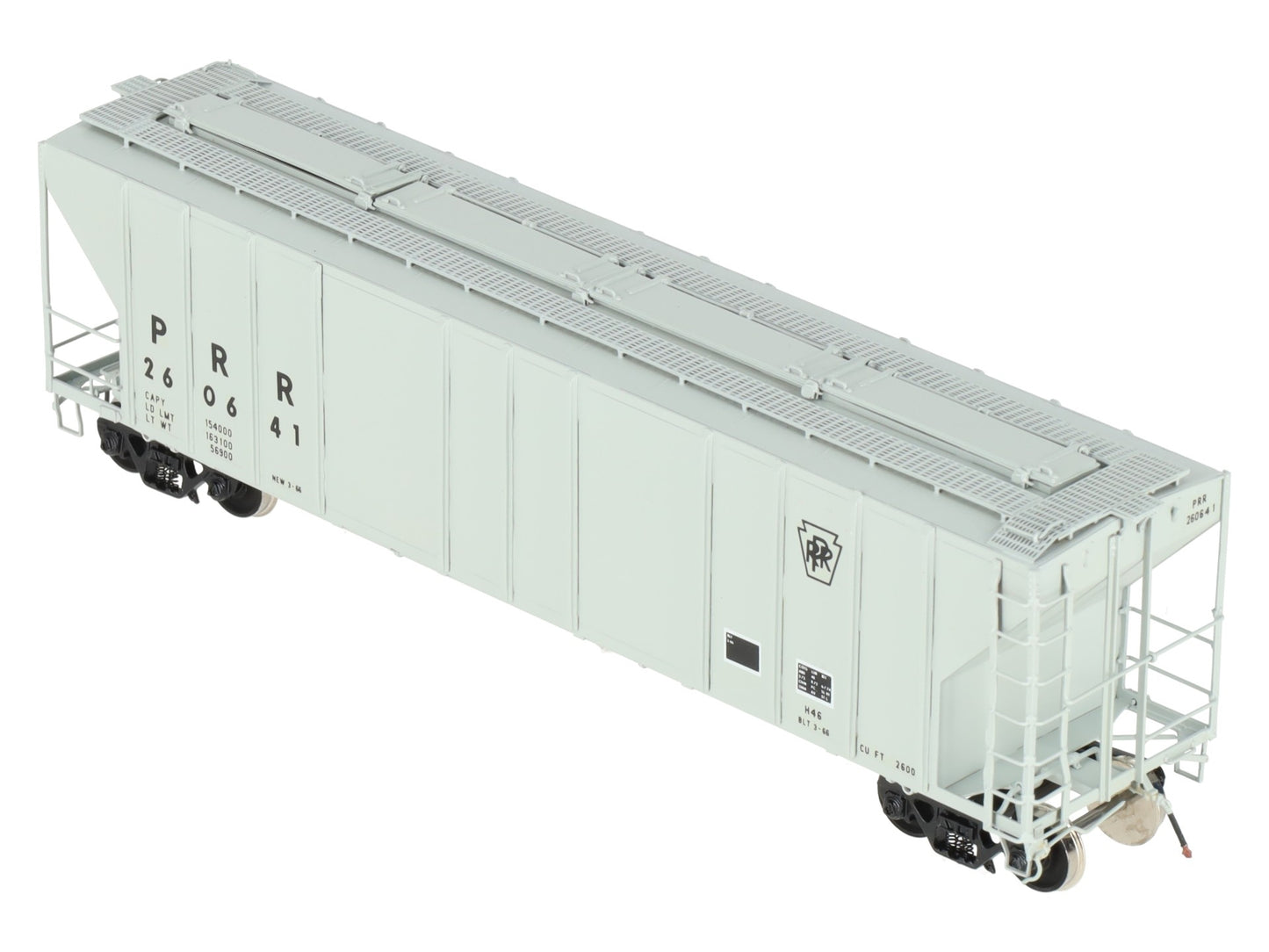 Overland 3275 HO BRASS Custom PRR PS2-CD Covered Hopper #260641 EX/Box