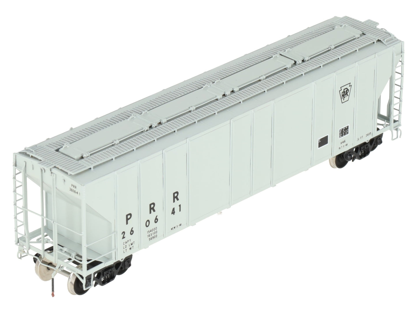 Overland 3275 HO BRASS Custom PRR PS2-CD Covered Hopper #260641 EX/Box