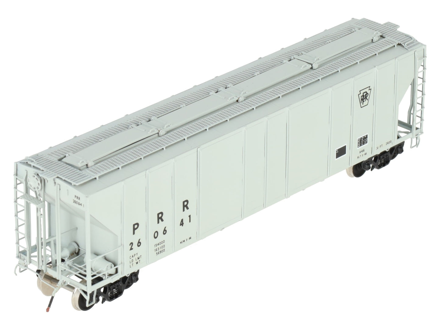 Overland 3275 HO BRASS Custom PRR PS2-CD Covered Hopper #260641 EX/Box
