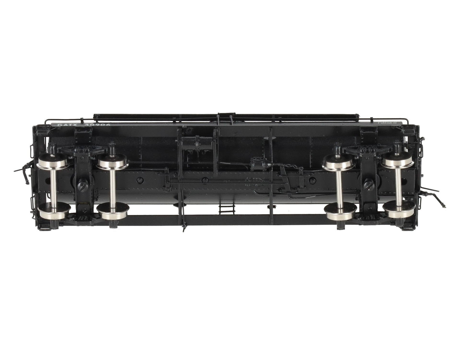 Overland 3271 HO Scale BRASS Custom GATX 8,000 Gallon Tank Car #30906 EX/Box