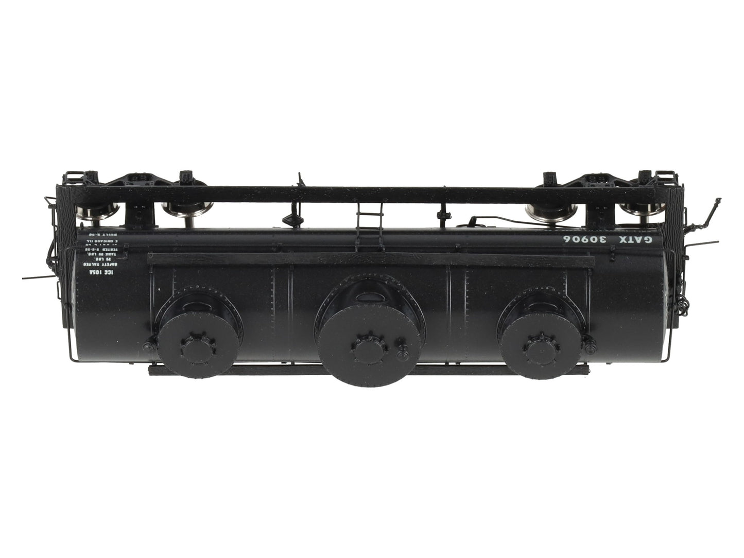 Overland 3271 HO Scale BRASS Custom GATX 8,000 Gallon Tank Car #30906 EX/Box