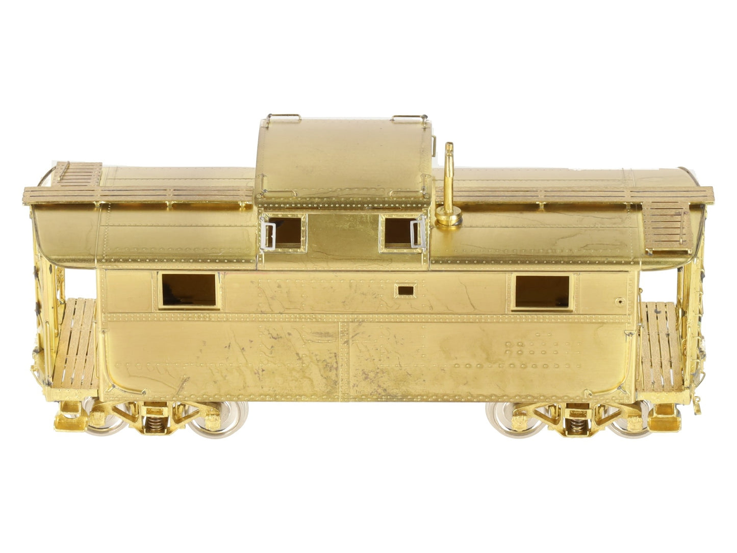 Overland OMI-1610/S HO BRASS PRR Steel Caboose N5A w/o Antenna EX/Box
