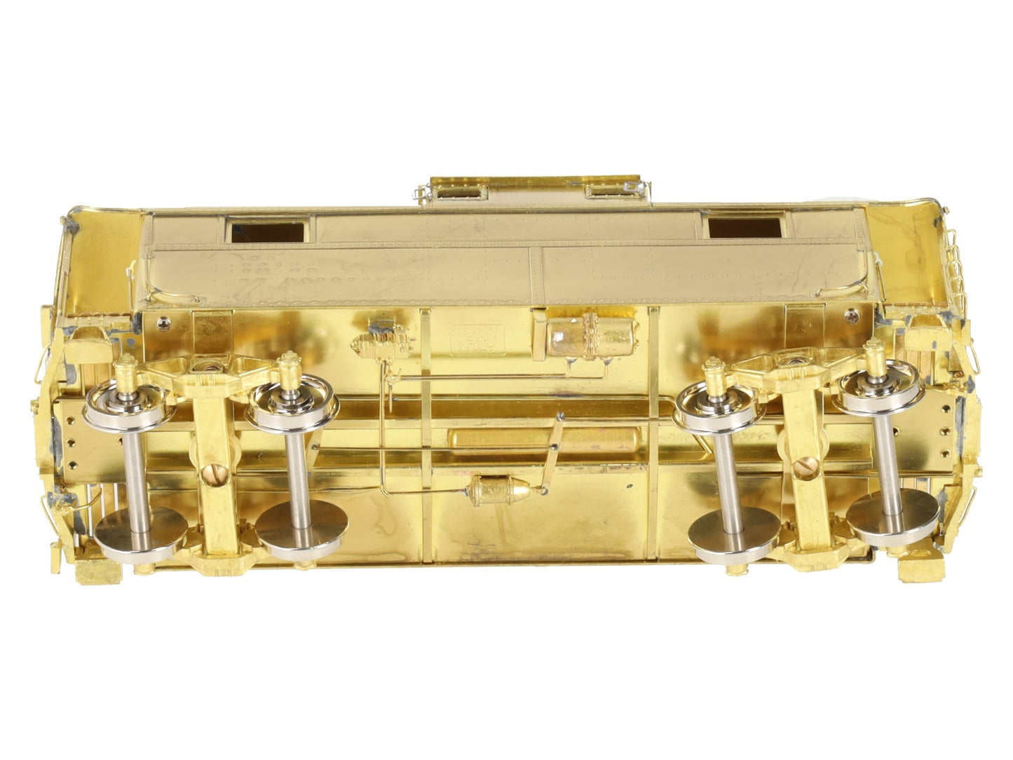 Overland OMI-1610/S HO BRASS PRR Steel Caboose N5A w/o Antenna EX/Box