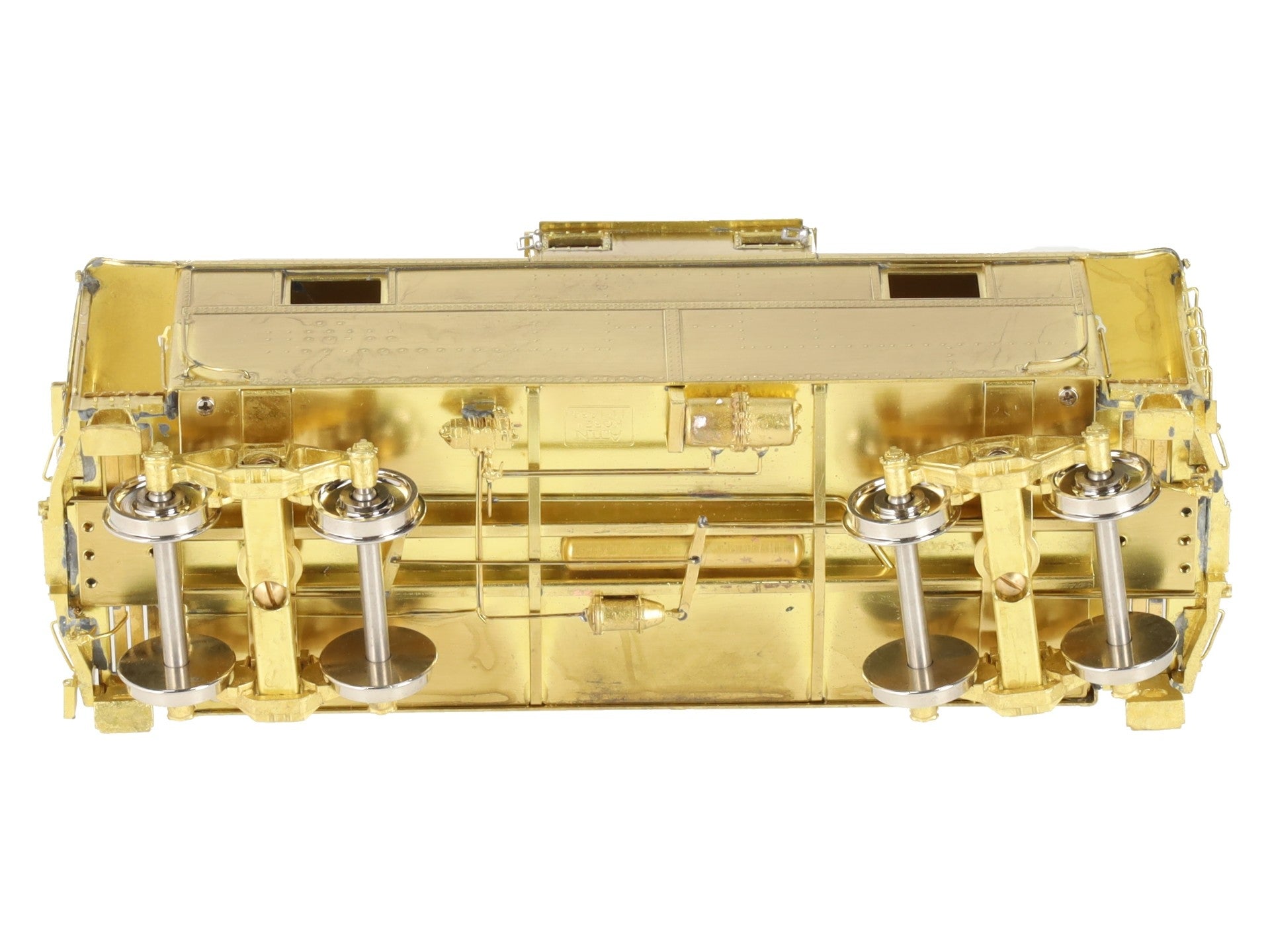 Overland OMI-1610/S HO BRASS PRR Steel Caboose N5A w/o Antenna EX/Box