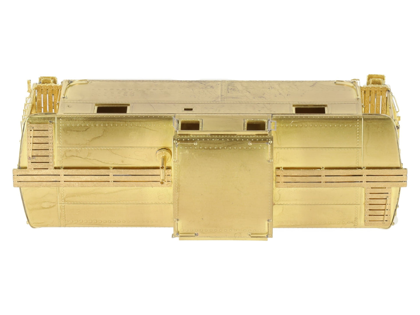 Overland OMI-1610/S HO BRASS PRR Steel Caboose N5A w/o Antenna EX/Box
