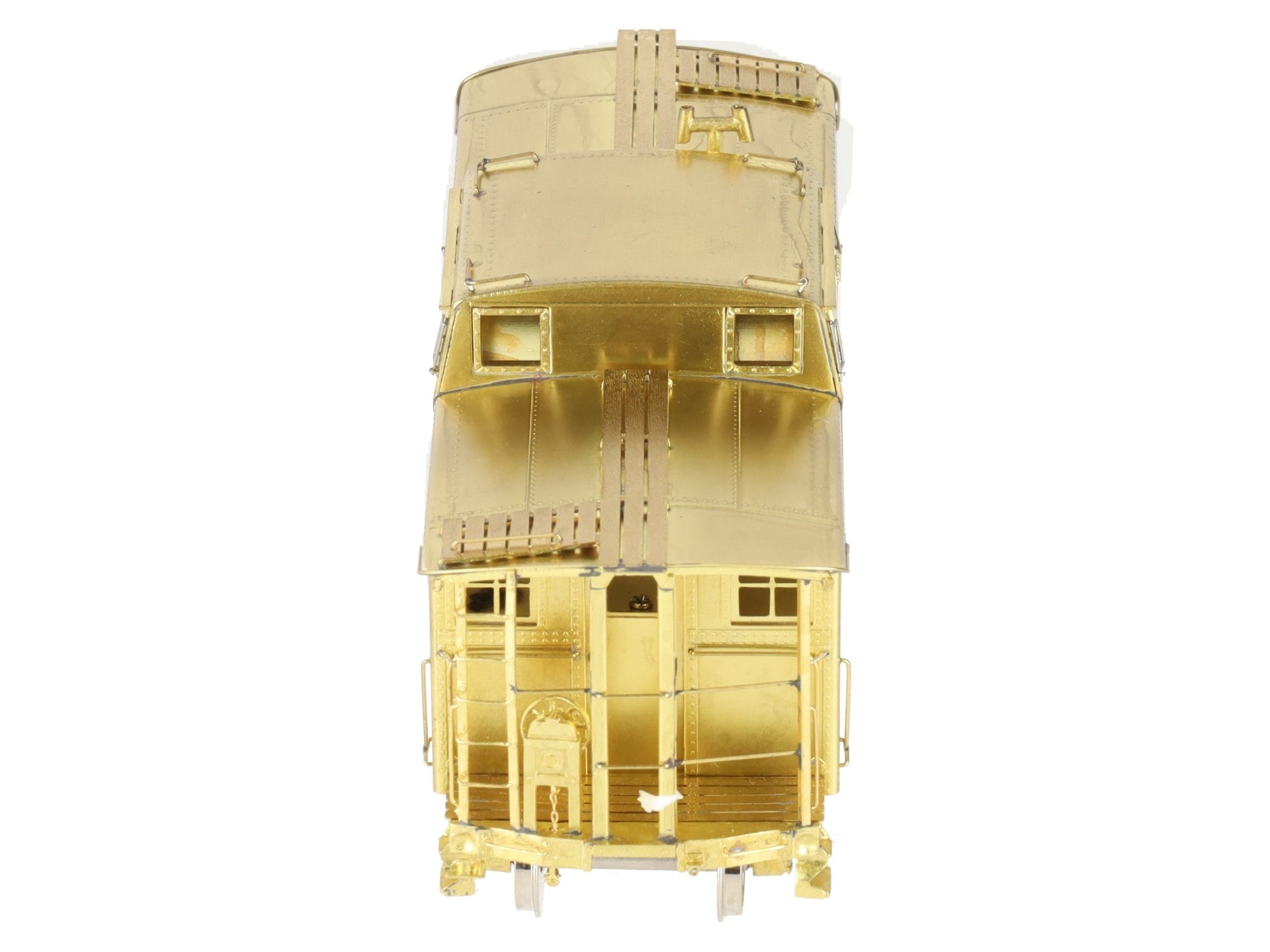 Overland OMI-1610/S HO BRASS PRR Steel Caboose N5A w/o Antenna EX/Box