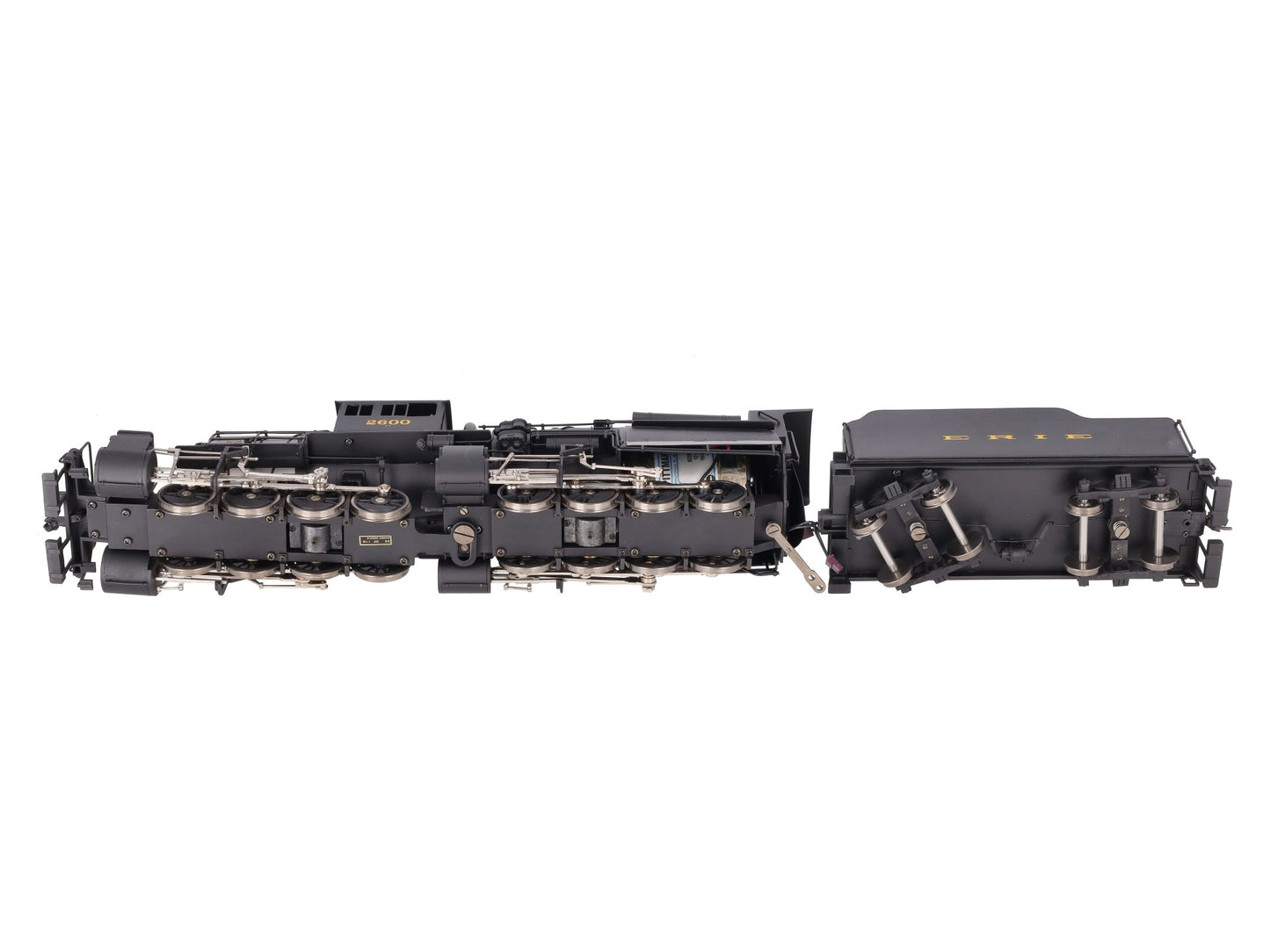 Sunset Models O 2-Rail BRASS Erie Camelback 0-8-8-0 Steam Engine & Tender #2600 EX/Box