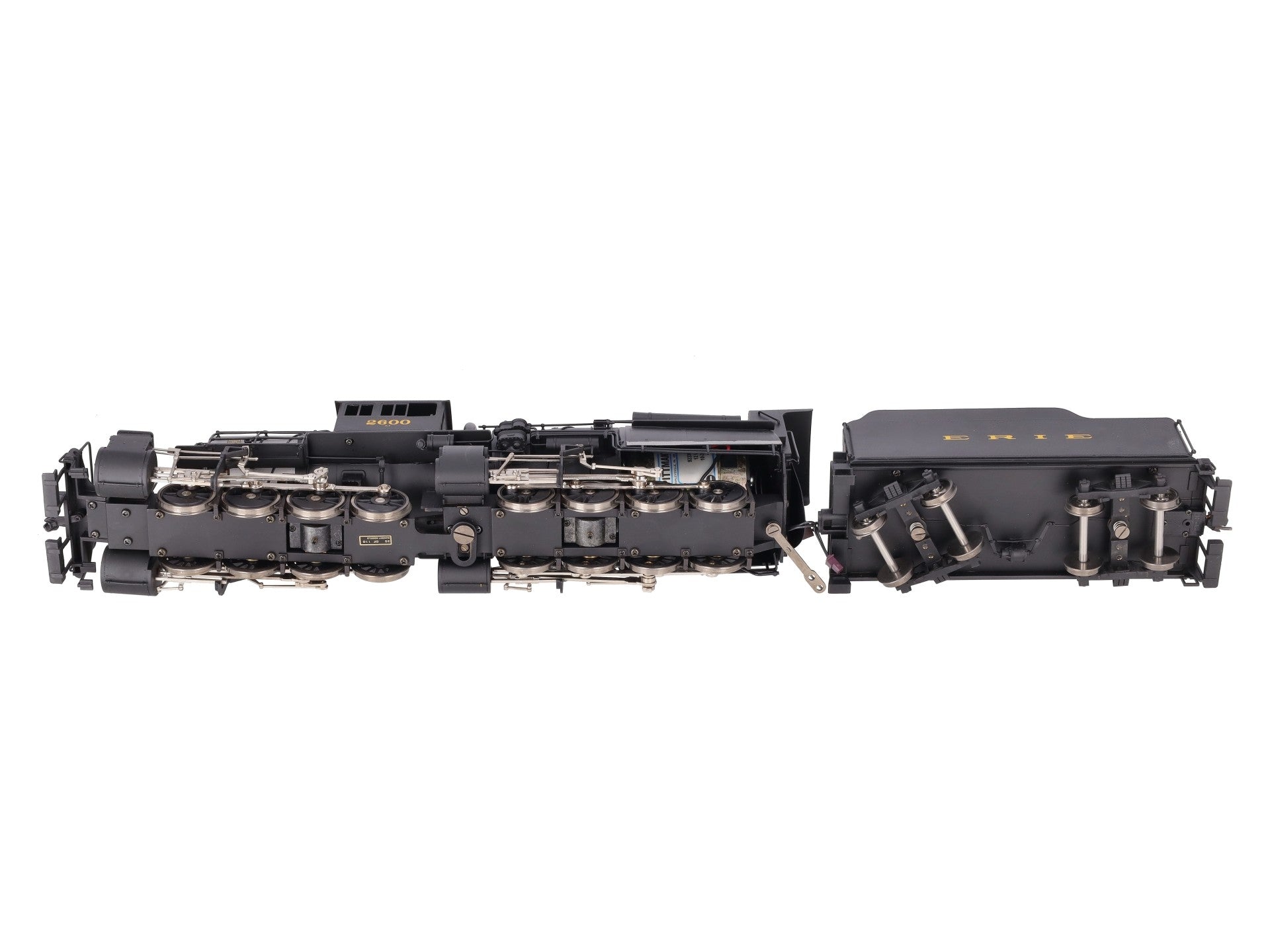 Sunset Models O 2-Rail BRASS Erie Camelback 0-8-8-0 Steam Engine & Tender #2600 EX/Box