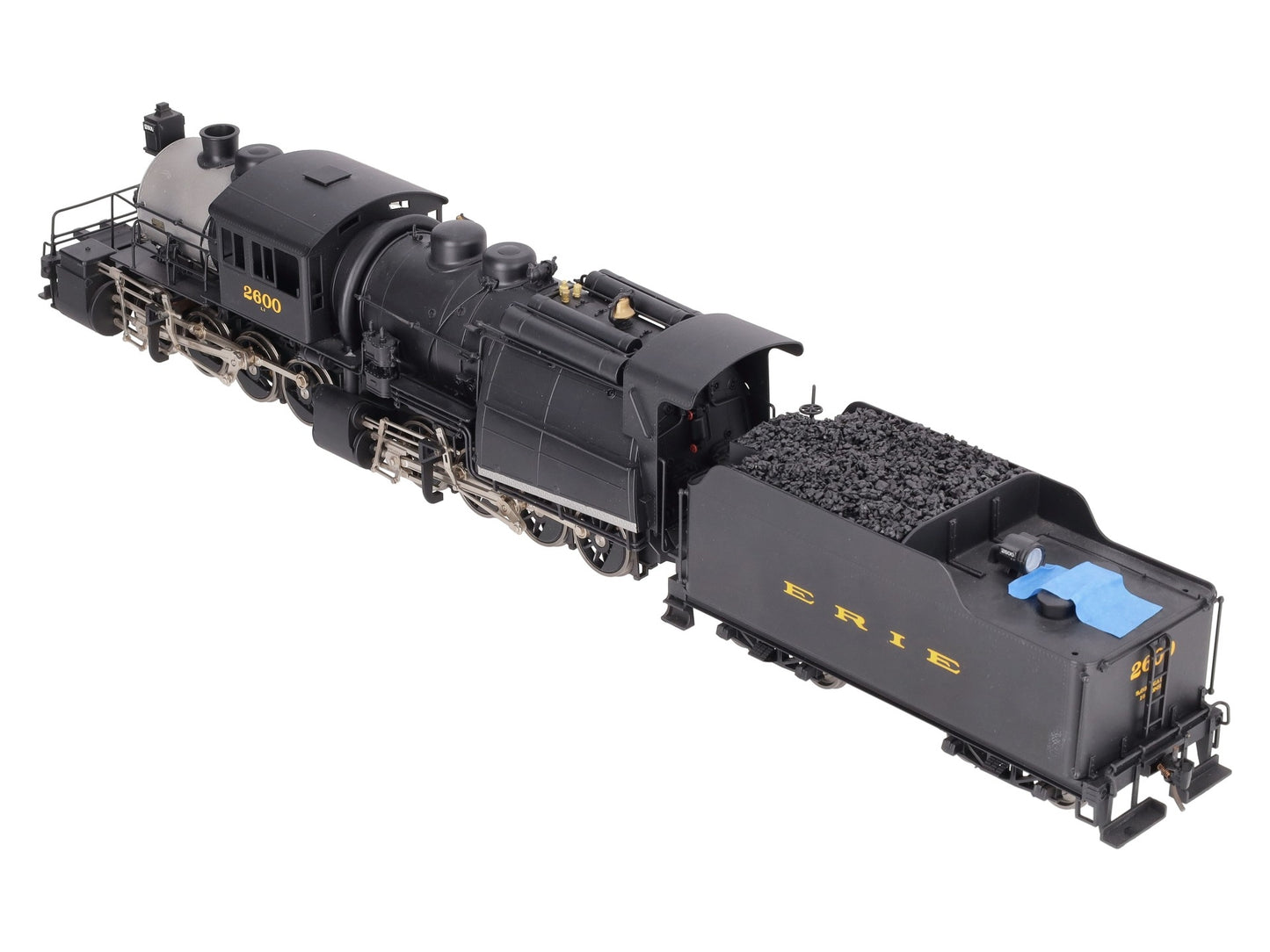 Sunset Models O 2-Rail BRASS Erie Camelback 0-8-8-0 Steam Engine & Tender #2600 EX/Box