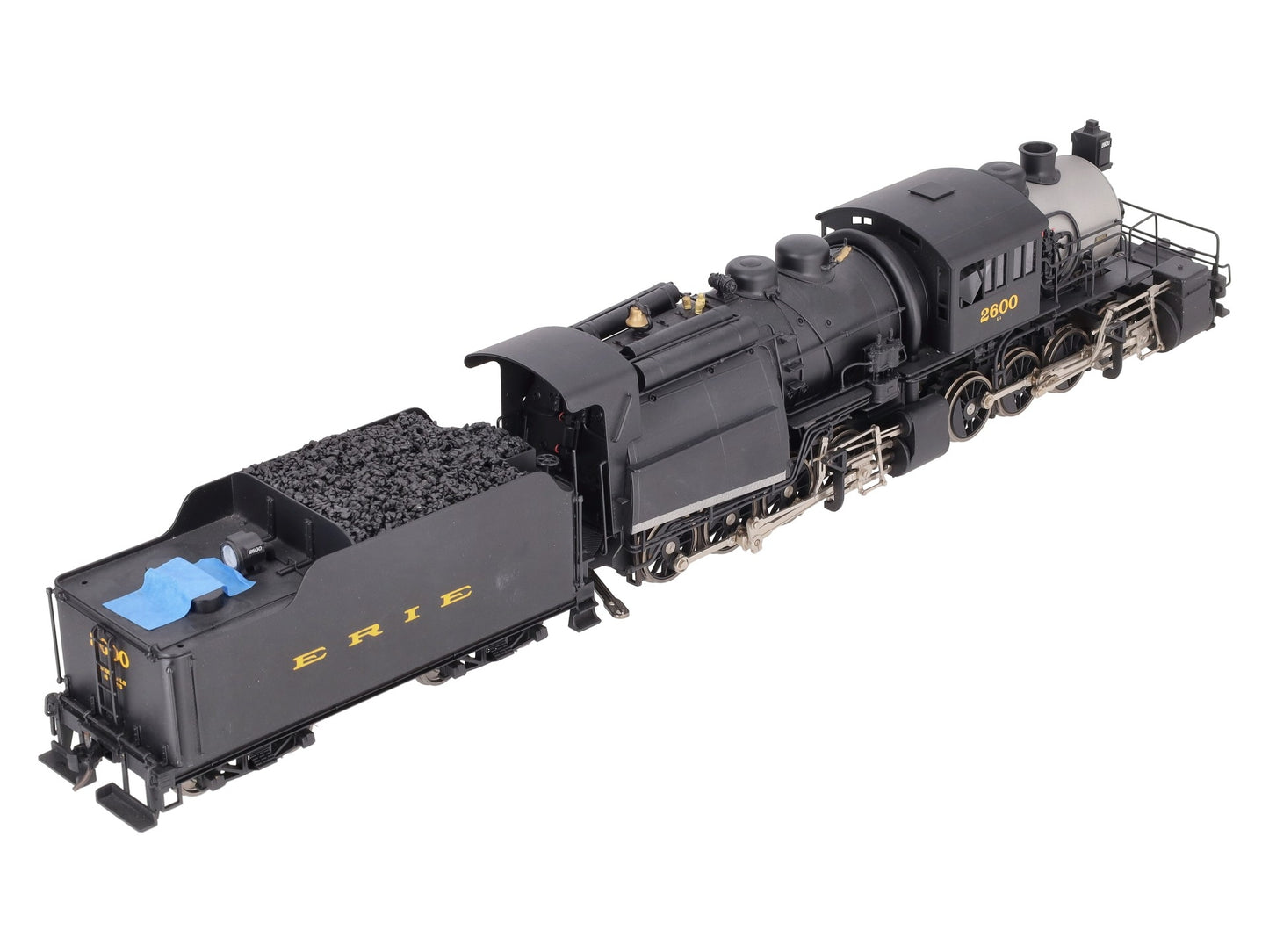 Sunset Models O 2-Rail BRASS Erie Camelback 0-8-8-0 Steam Engine & Tender #2600 EX/Box