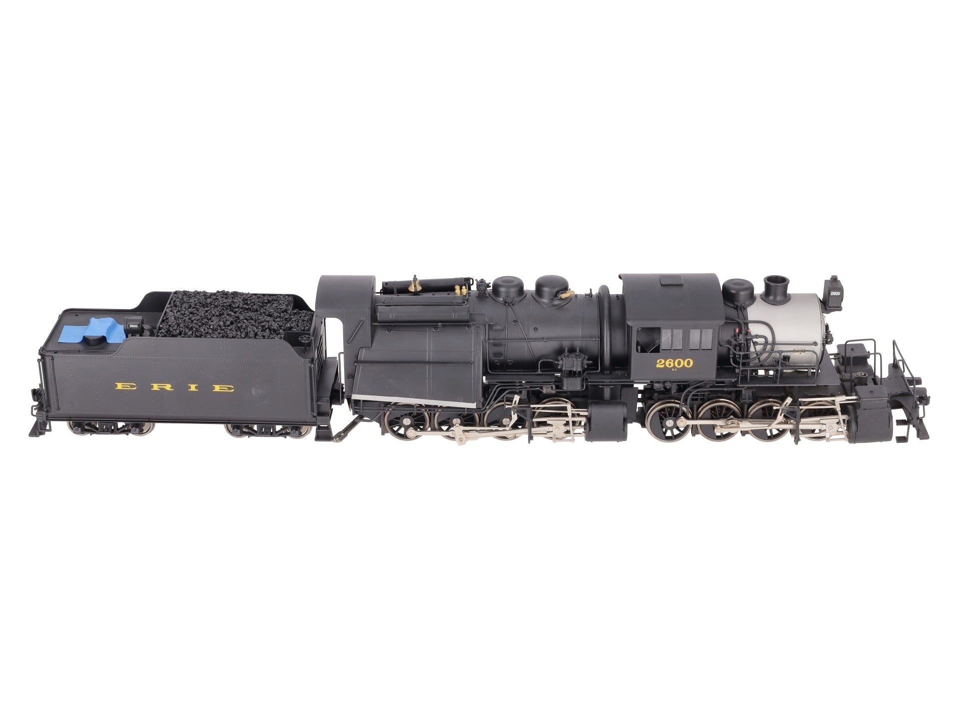 Sunset Models O 2-Rail BRASS Erie Camelback 0-8-8-0 Steam Engine & Tender #2600 EX/Box