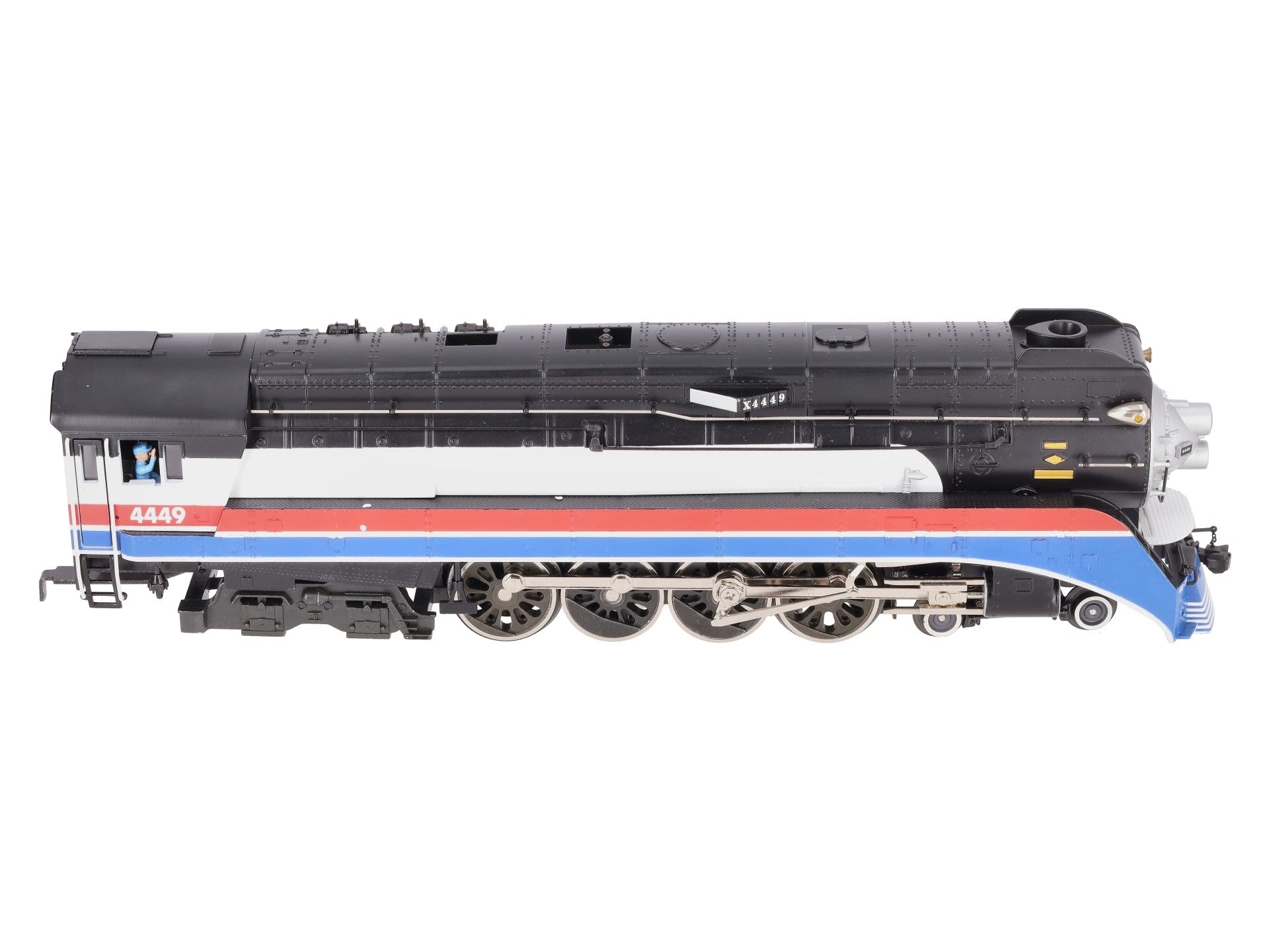 K-Line K3601-4449 American Freedom Train GS-4 Steam Engine #4449 EX/Box