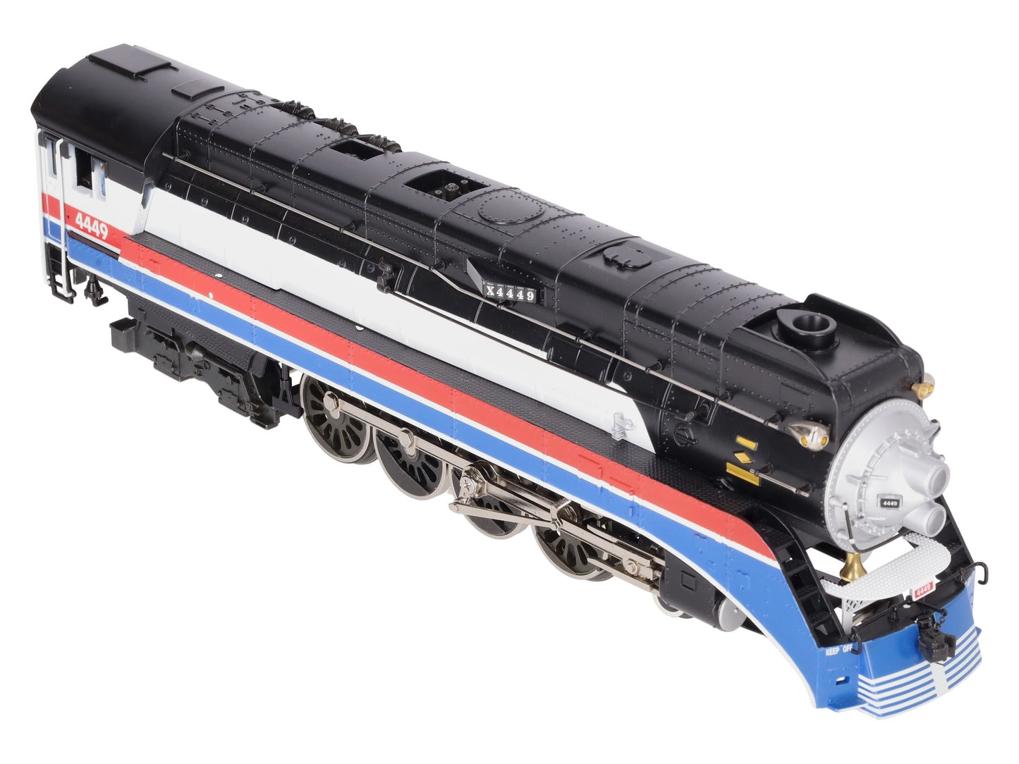 K-Line K3601-4449 American Freedom Train GS-4 Steam Engine #4449 EX/Box