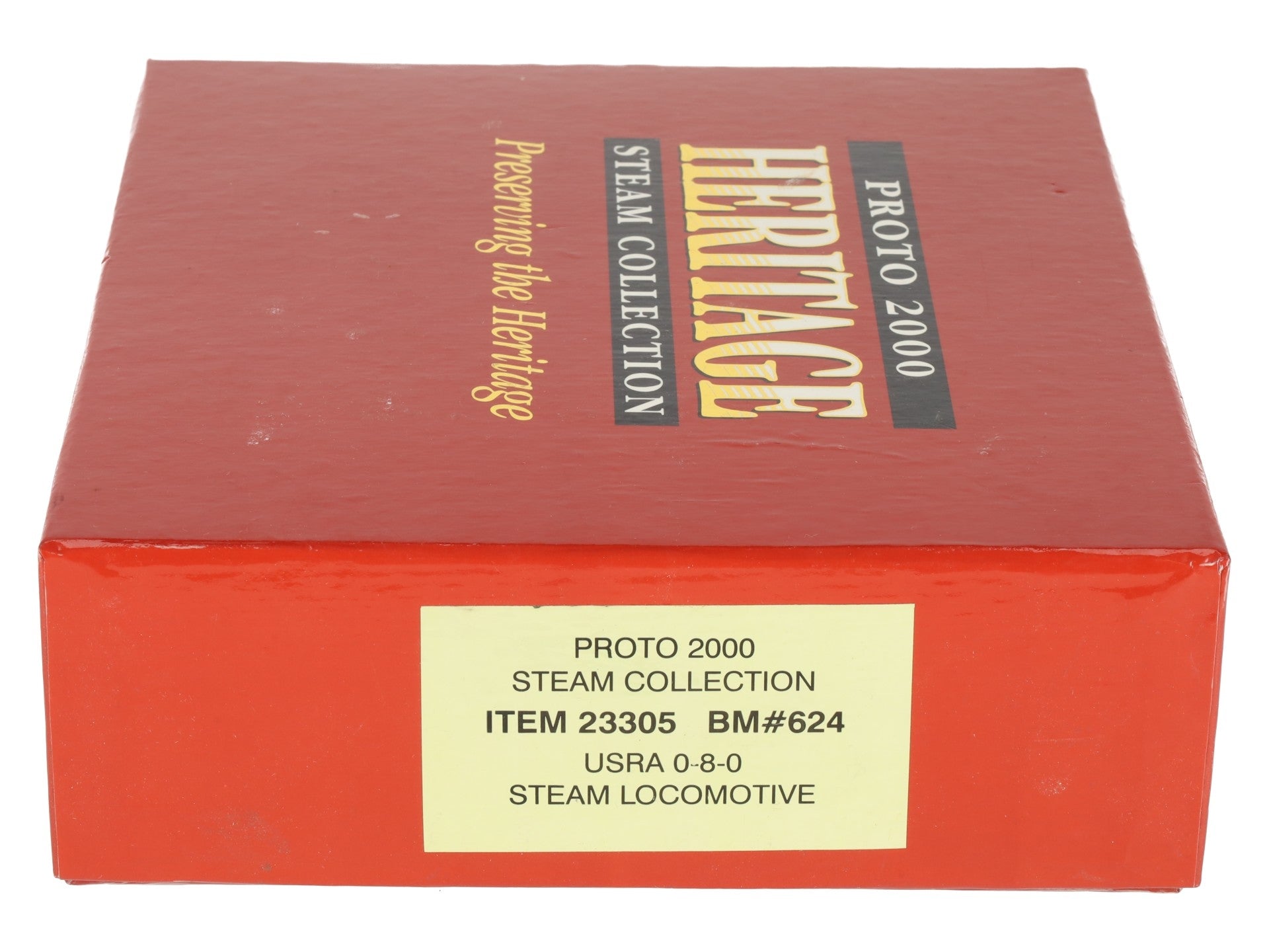 Proto 2000 23305 Boston & Maine USRA 0-8-0 Steam Locomotive #624 EX/Box