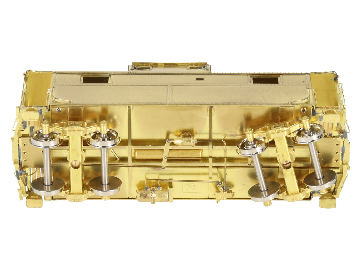 Overland OMI-1610/S HO BRASS PRR Steel Caboose N5A w/o Antenna EX/Box
