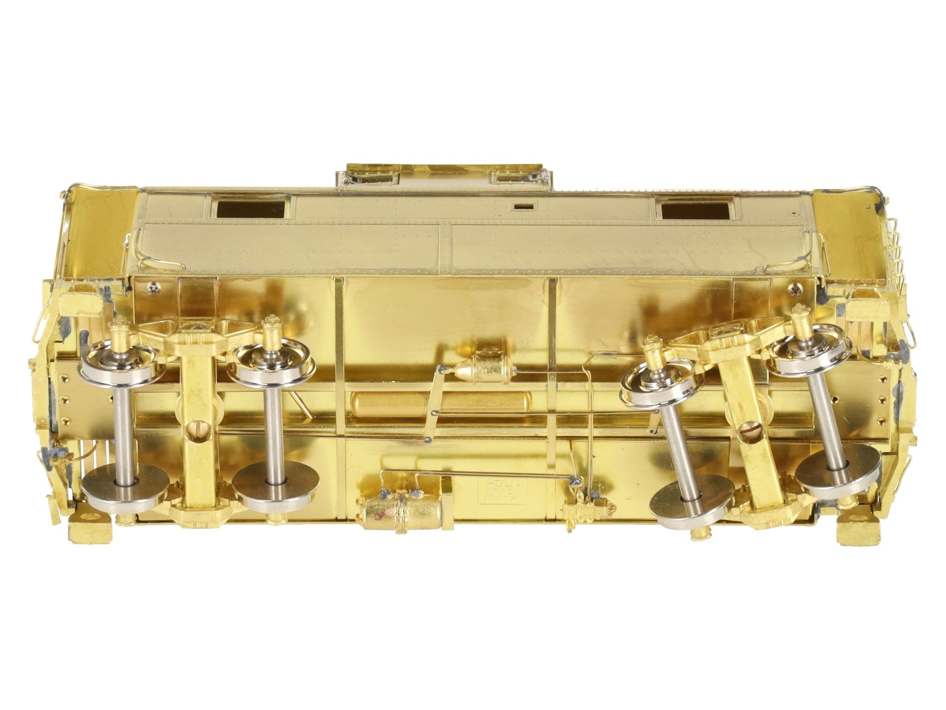 Overland OMI-1610/S HO BRASS PRR Steel Caboose N5A w/o Antenna EX/Box