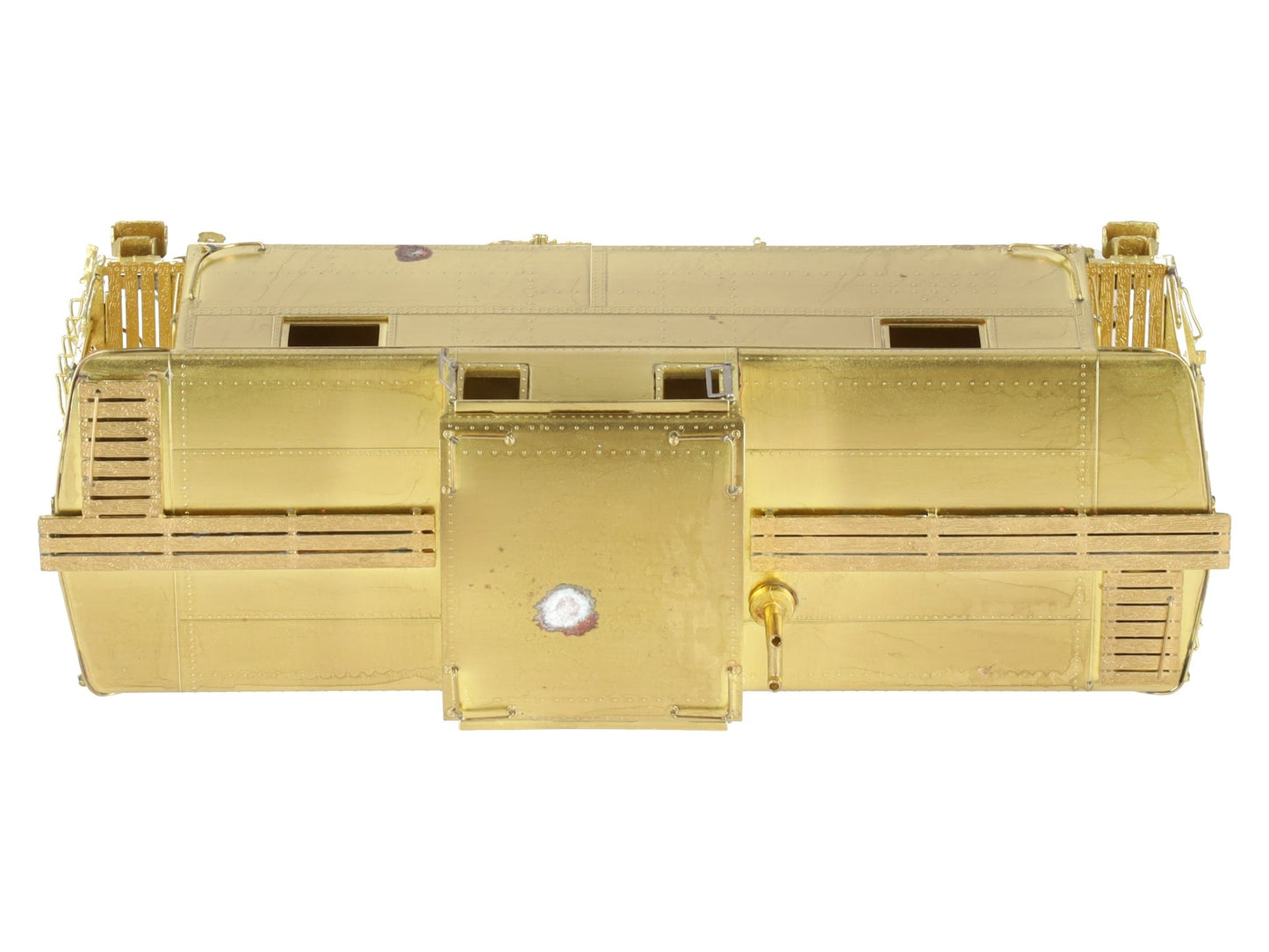 Overland OMI-1610/S HO BRASS PRR Steel Caboose N5A w/o Antenna EX/Box