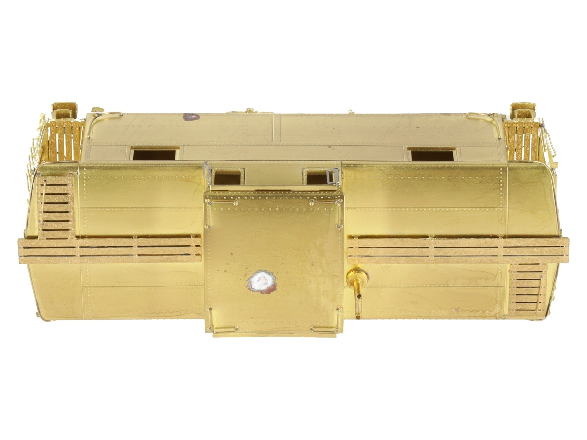 Overland OMI-1610/S HO BRASS PRR Steel Caboose N5A w/o Antenna EX/Box
