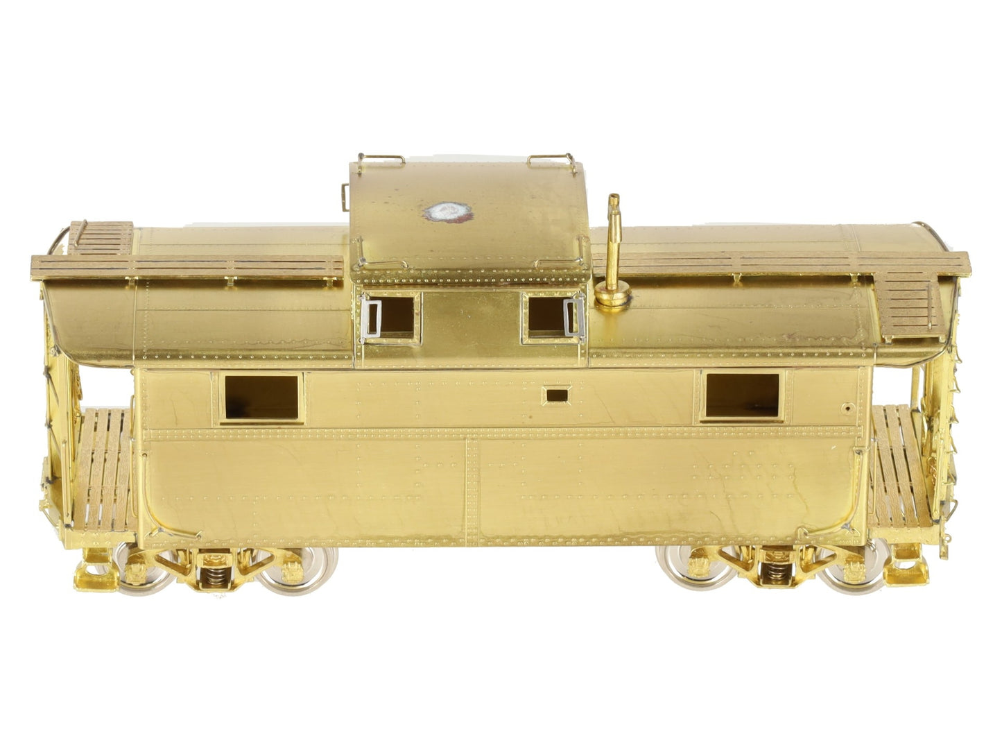 Overland OMI-1610/S HO BRASS PRR Steel Caboose N5A w/o Antenna EX/Box