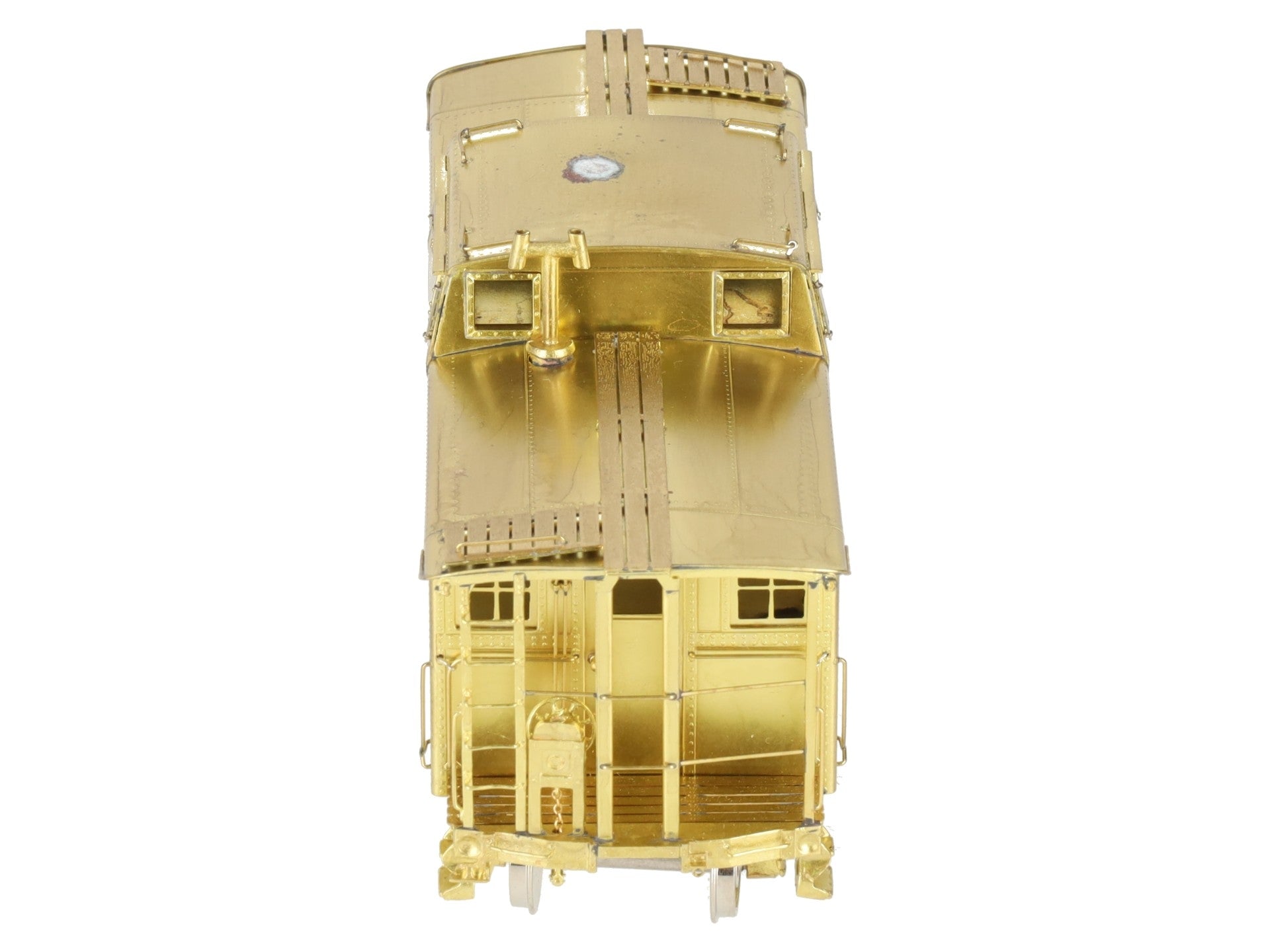 Overland OMI-1610/S HO BRASS PRR Steel Caboose N5A w/o Antenna EX/Box