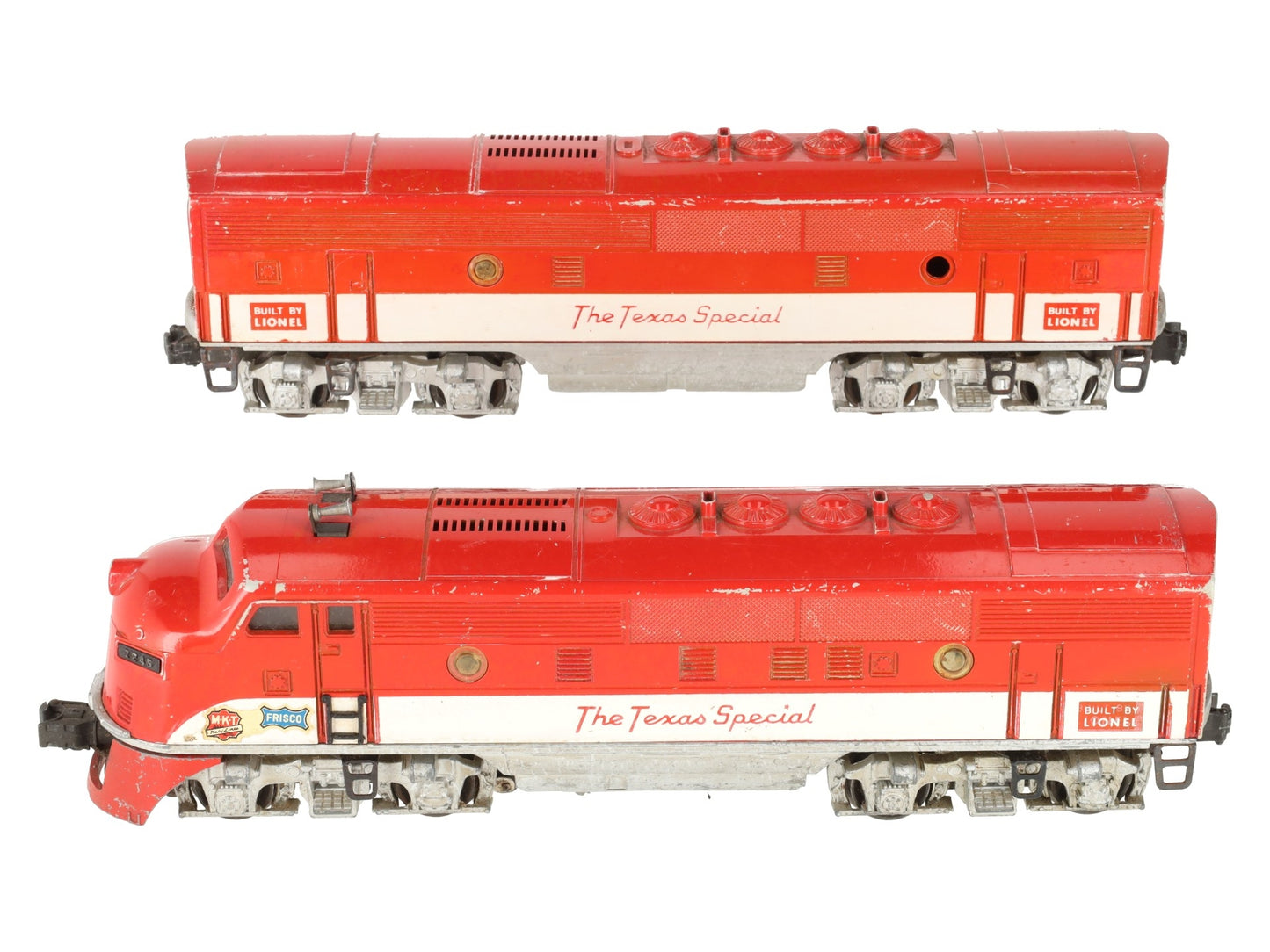 Lionel 2245 Vintage O Texas Special F-3 AB Diesel Set VG